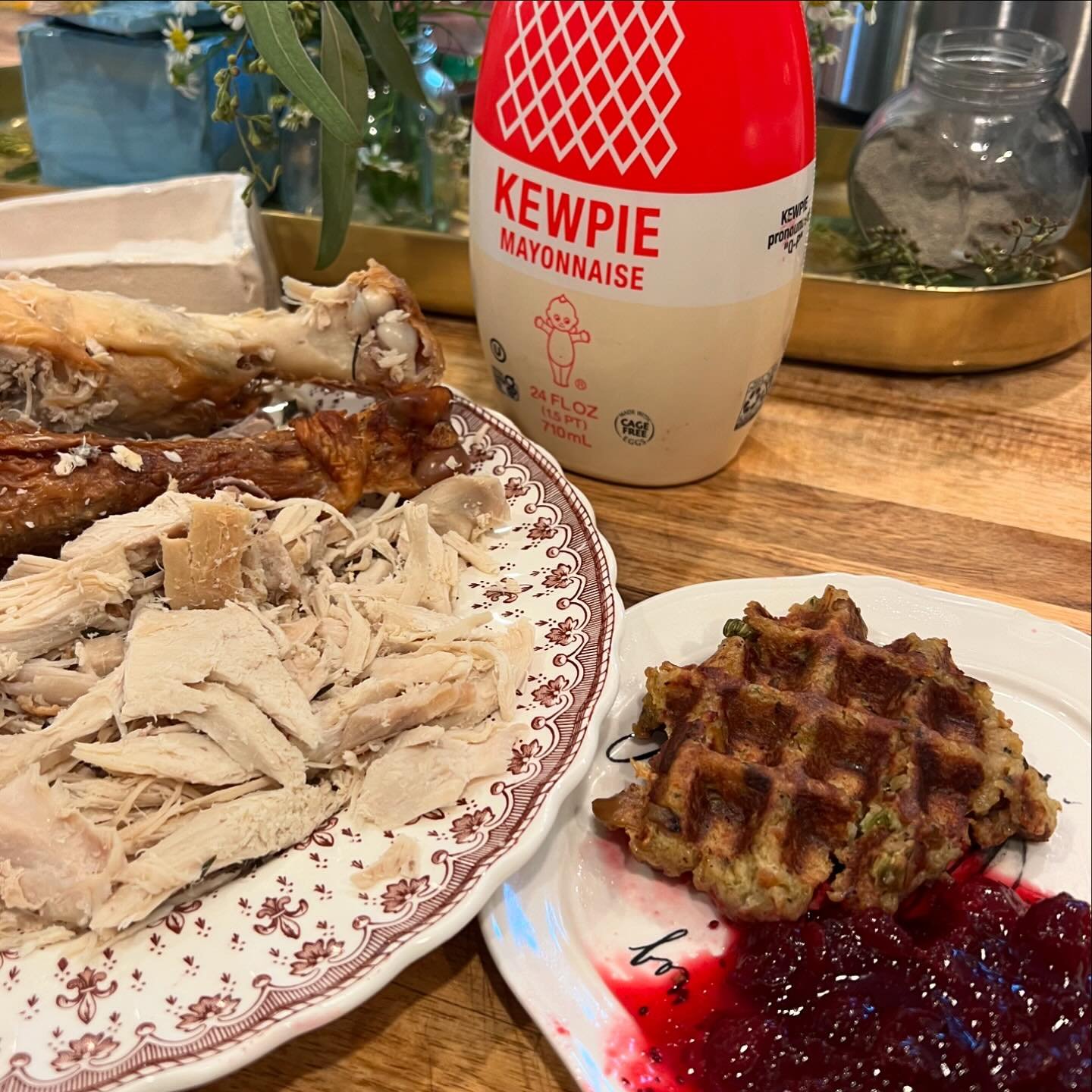 When I was gave birth to Maeve, a deli near us &mdash; @jettiesdc &mdash; served a Thanksgiving sandwich that I ate incessantly. This week I&rsquo;ve made &ldquo;Maeve Sandwiches&rdquo; &mdash; turkey, stuffing, cranberry sauce and mayo&mdash; every 