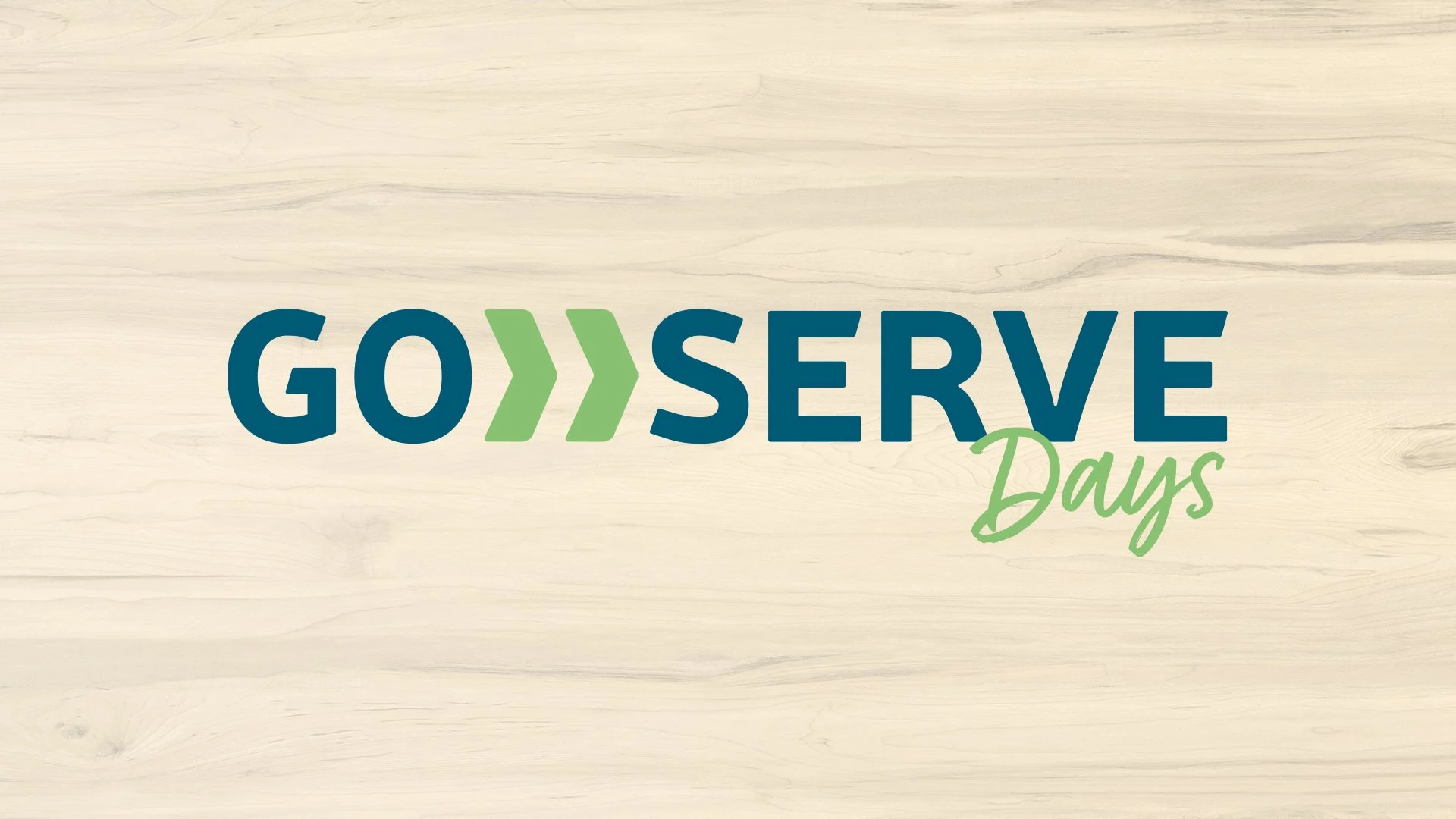 Go Serve Days