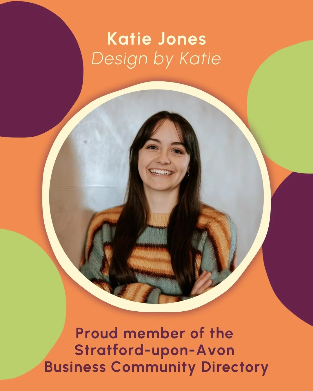 ✨ Community Member Spotlight

Meet Katie Jones from Design by Katie Jones.

Katie is a graphic and motion designer specialising in branding. With her thoughtful, strategic approach, she brings brands to life through dynamic, engaging, and cohesive de