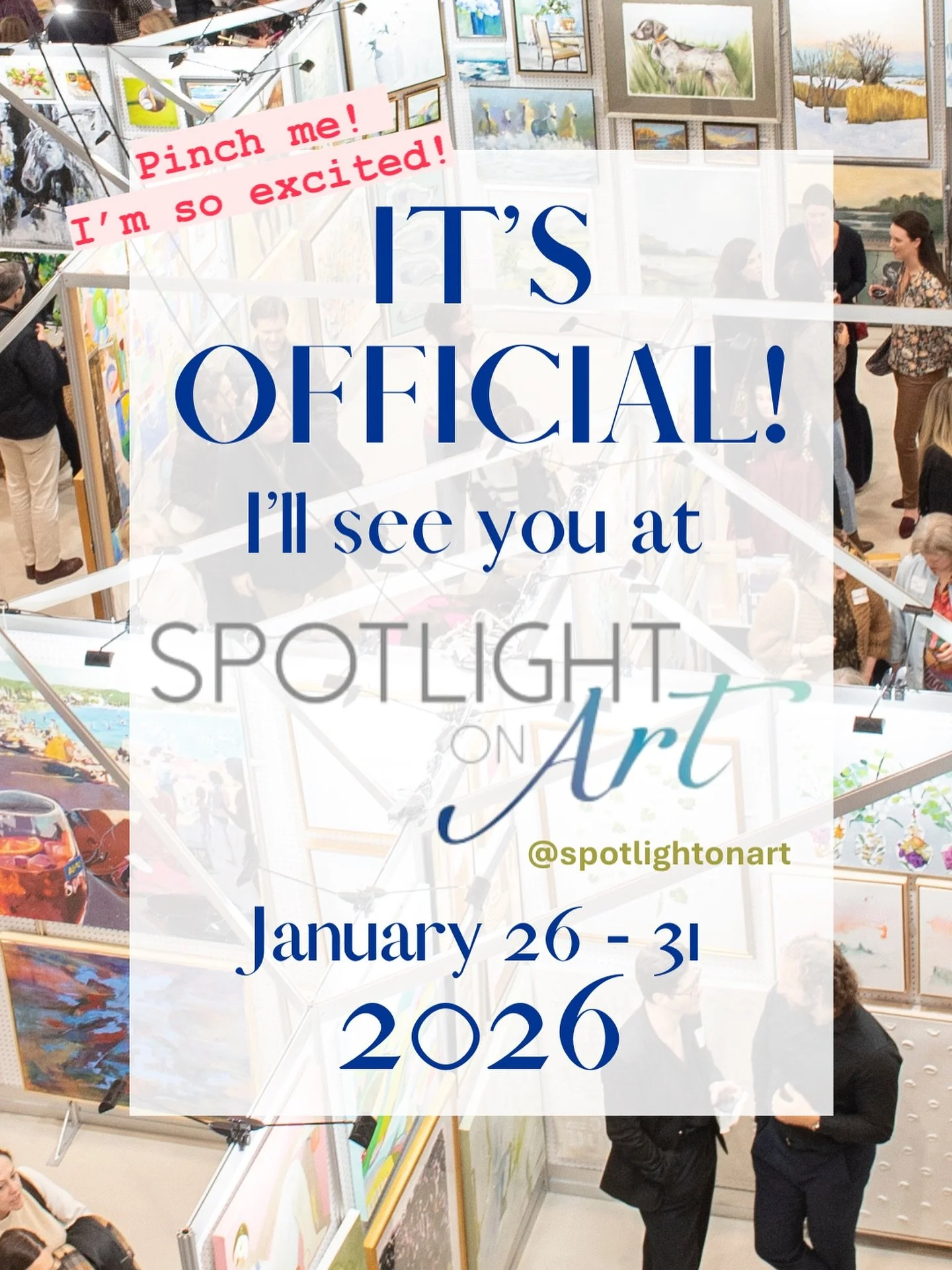 I&rsquo;m so excited to participate in this amazing event! Thank you @spotlightonart !

#artshows #spotlightonart #lizsnowdenart