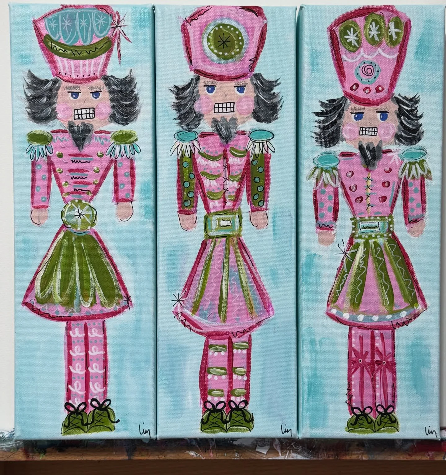 Reporting for duty! Captain Coffee Crunch, Major Marshmallow, and Private Penny Candy. 

DM for same-day shipping or pickup. Available on my website tomorrow! $65 + shipping. 

2/$120, 3/$165( contact me directly for multiple discount). Free shipping