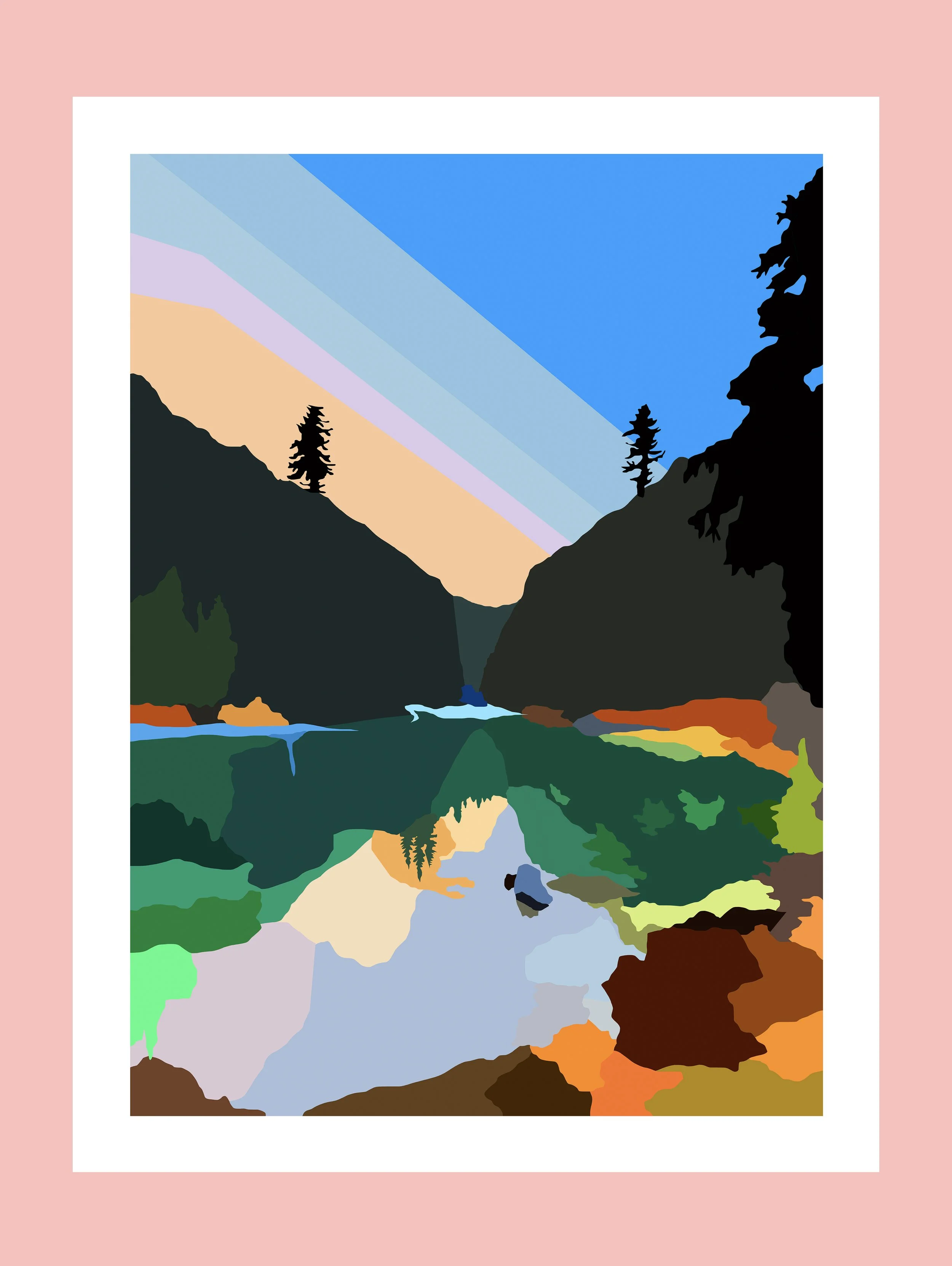 Beautiful Sunset - 30 x 40 cm