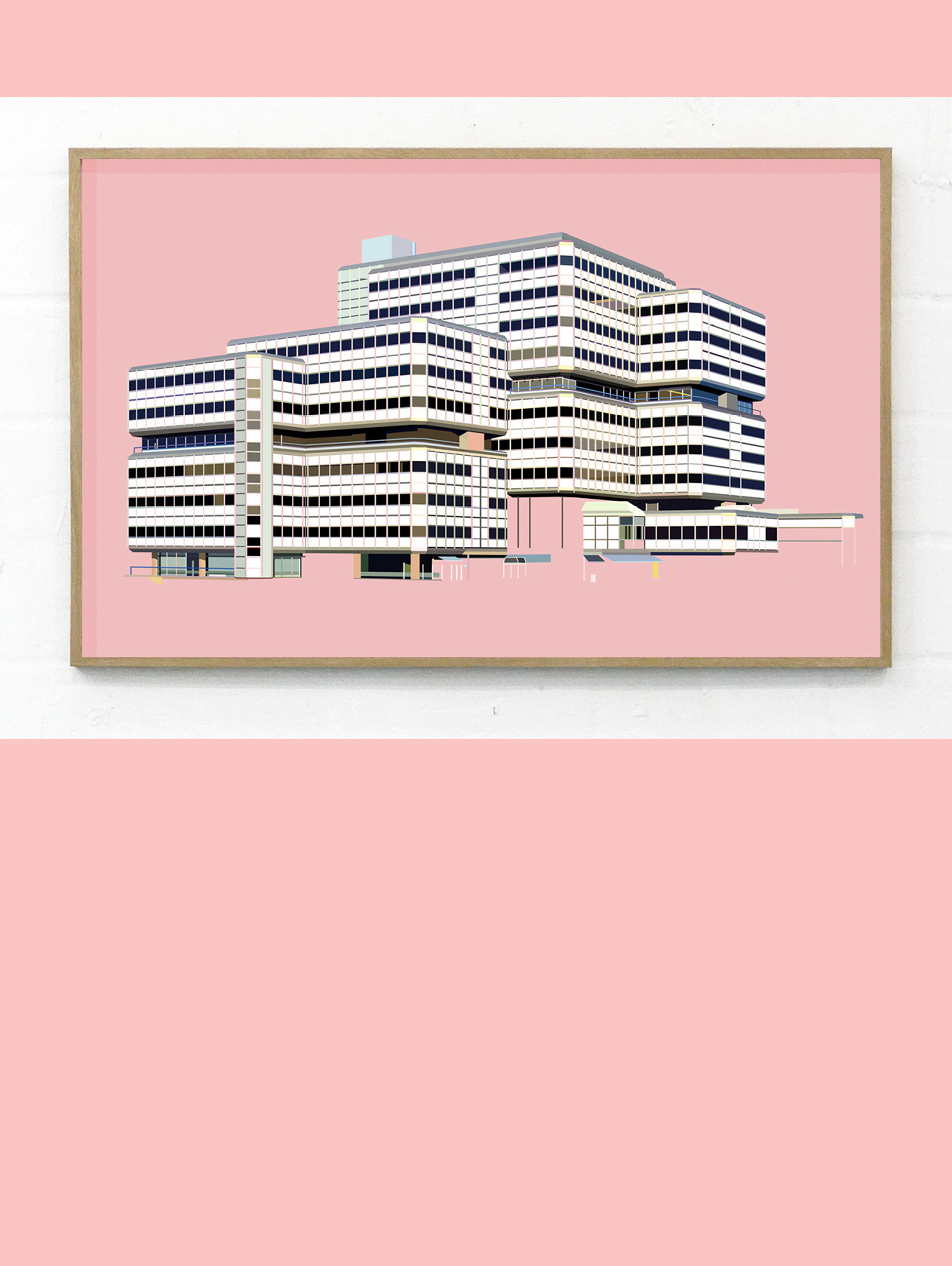 Architecture #6 - 40 x 60 cm