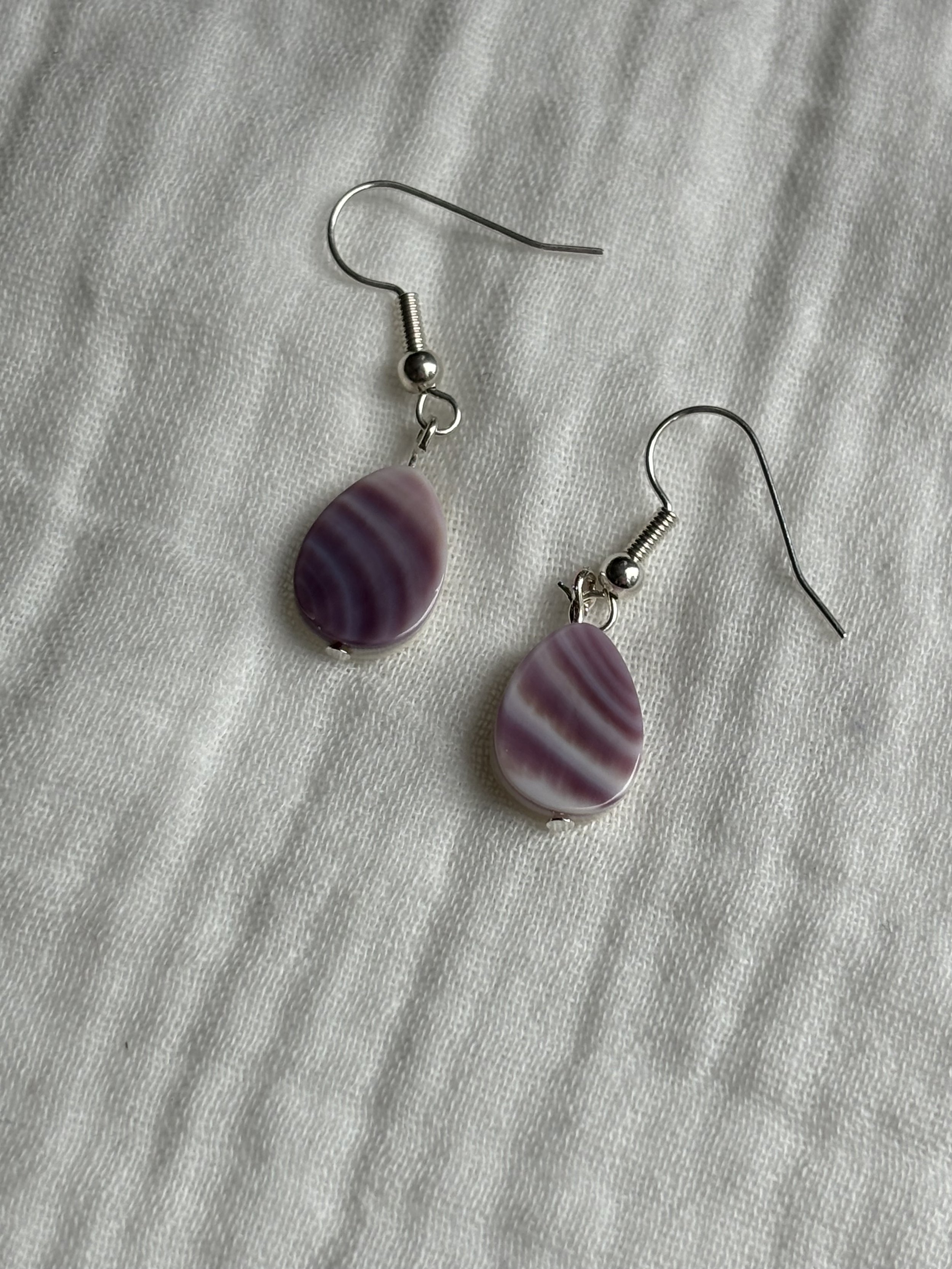 Baby Wampum Earrings