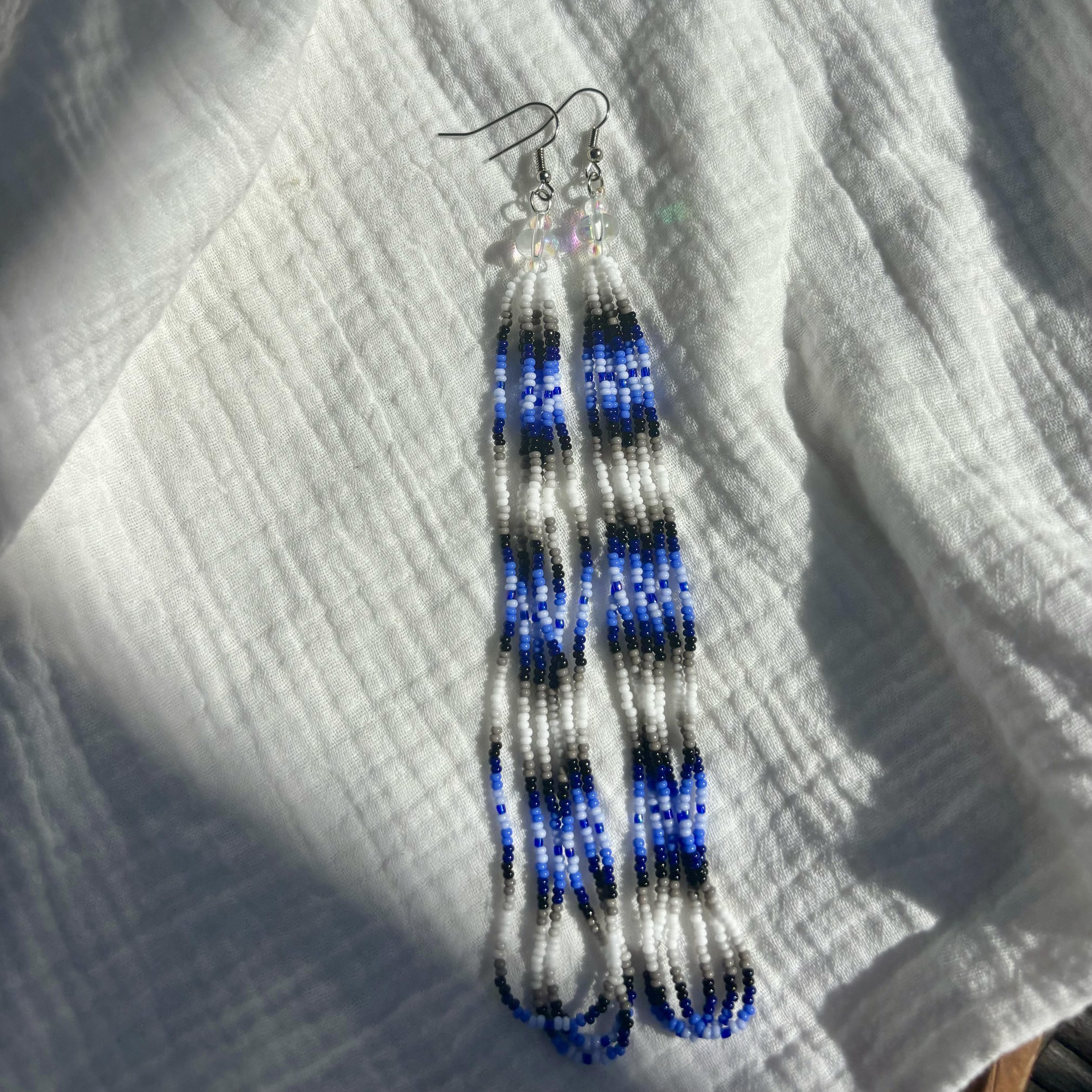 Blue Auntie Dusters