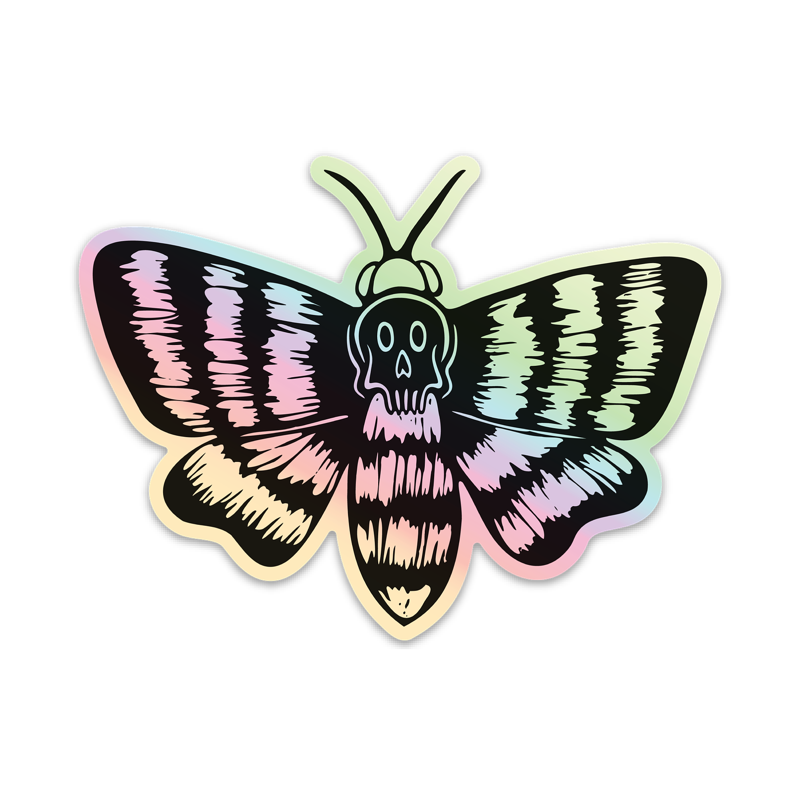 Death's Head Moth Sticker