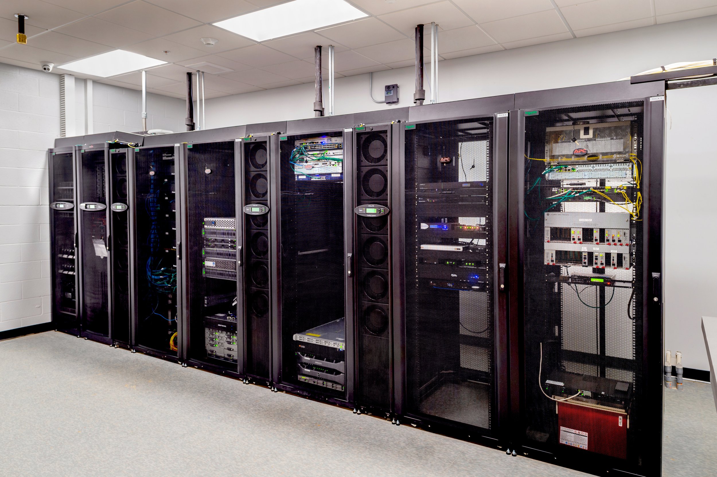 Electric Cooperative Server Room 