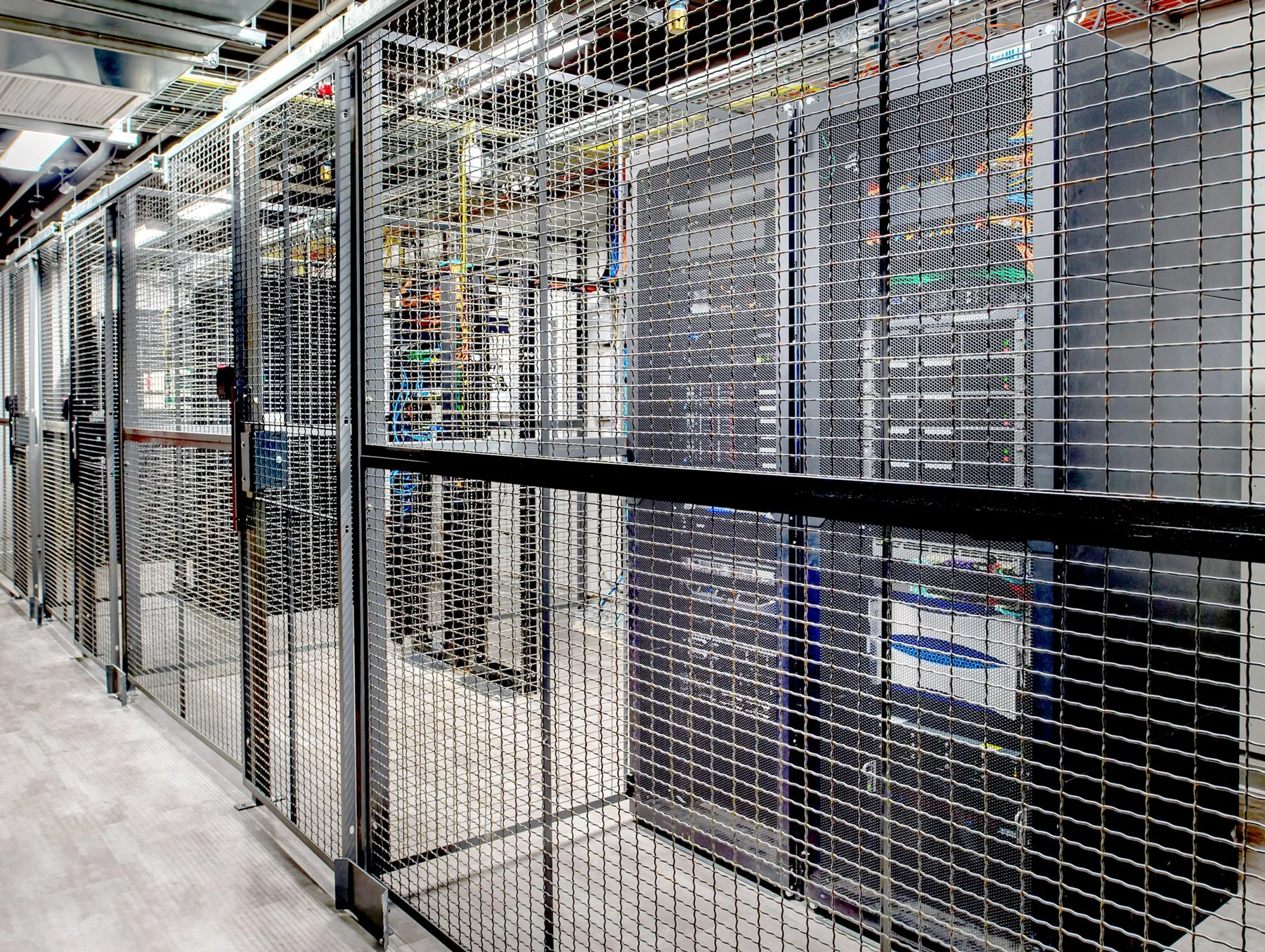 Electric Cooperative Server Room 