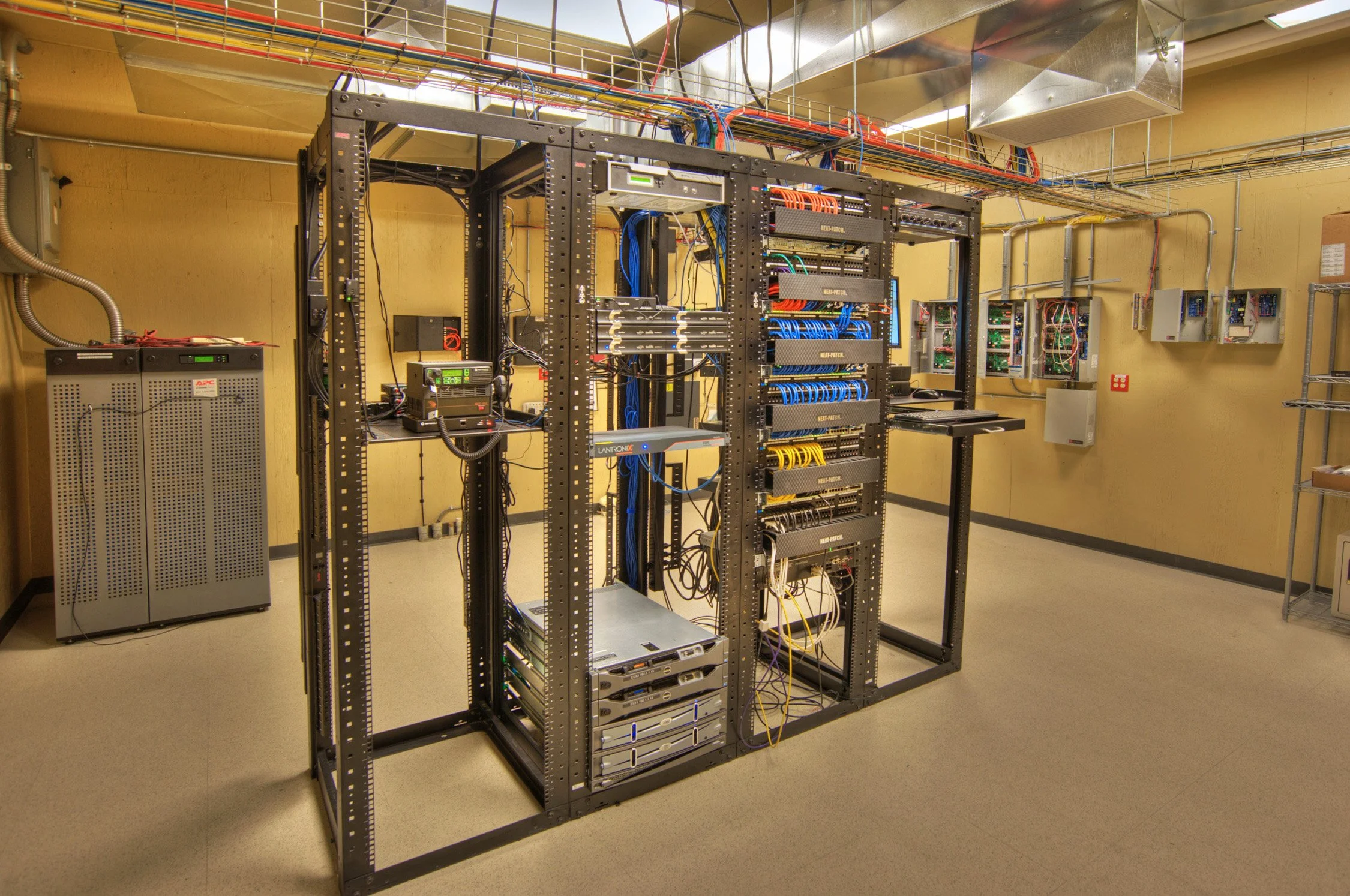 Electric Cooperative Server Room 