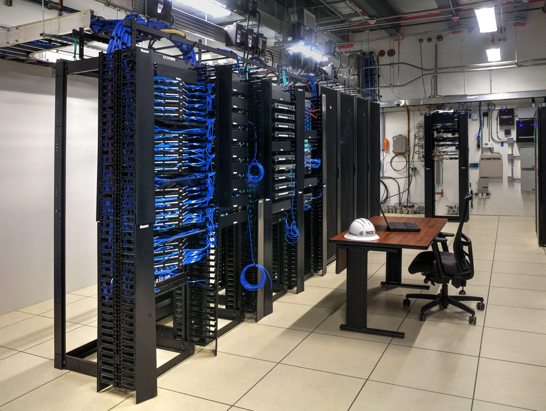 Electric Cooperative Server Room 