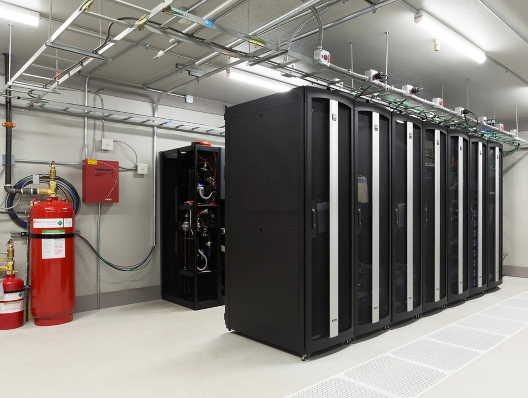 Electric Cooperative Server Room 