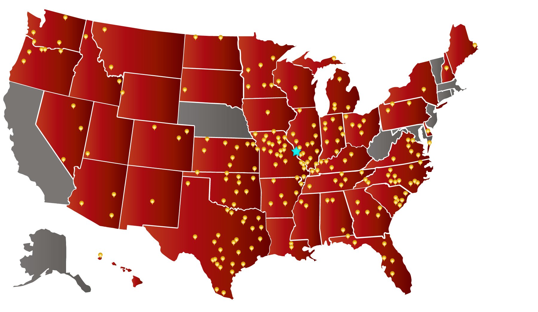 Cooperative Building Solutions Service Locations