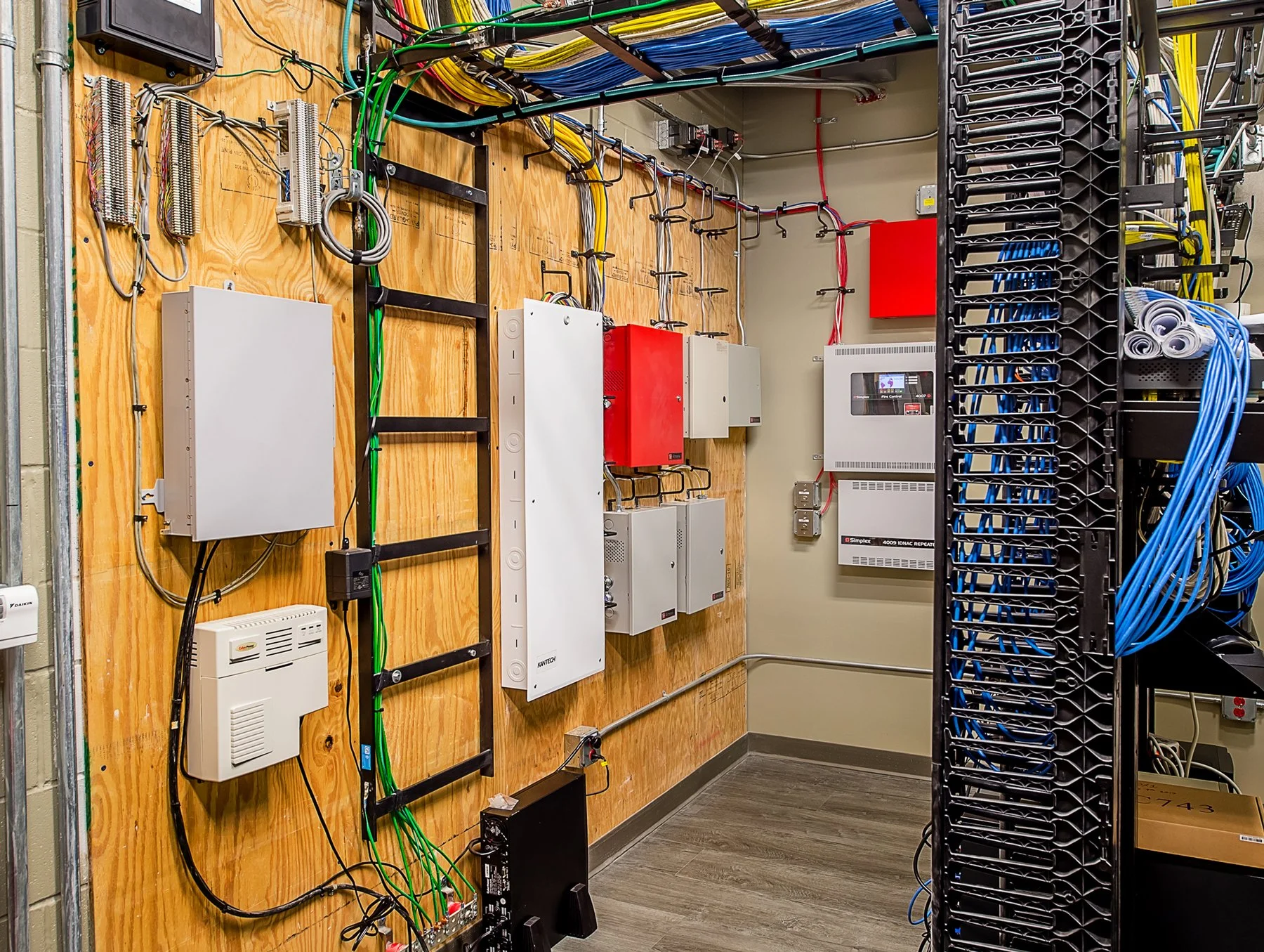 Electric Cooperative Server Room 