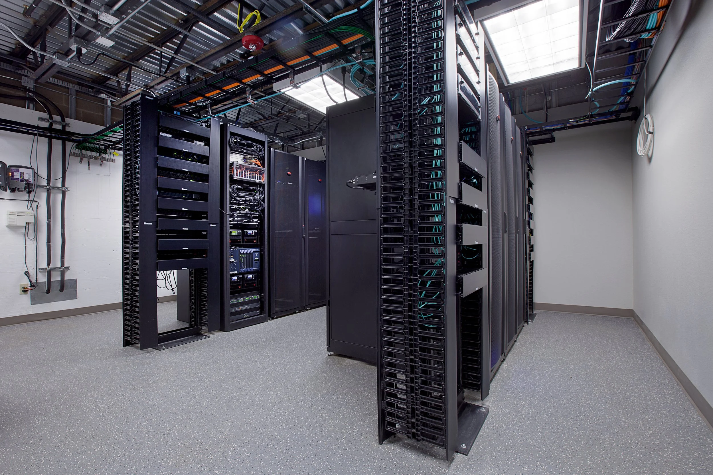 Electric Cooperative Server Room 