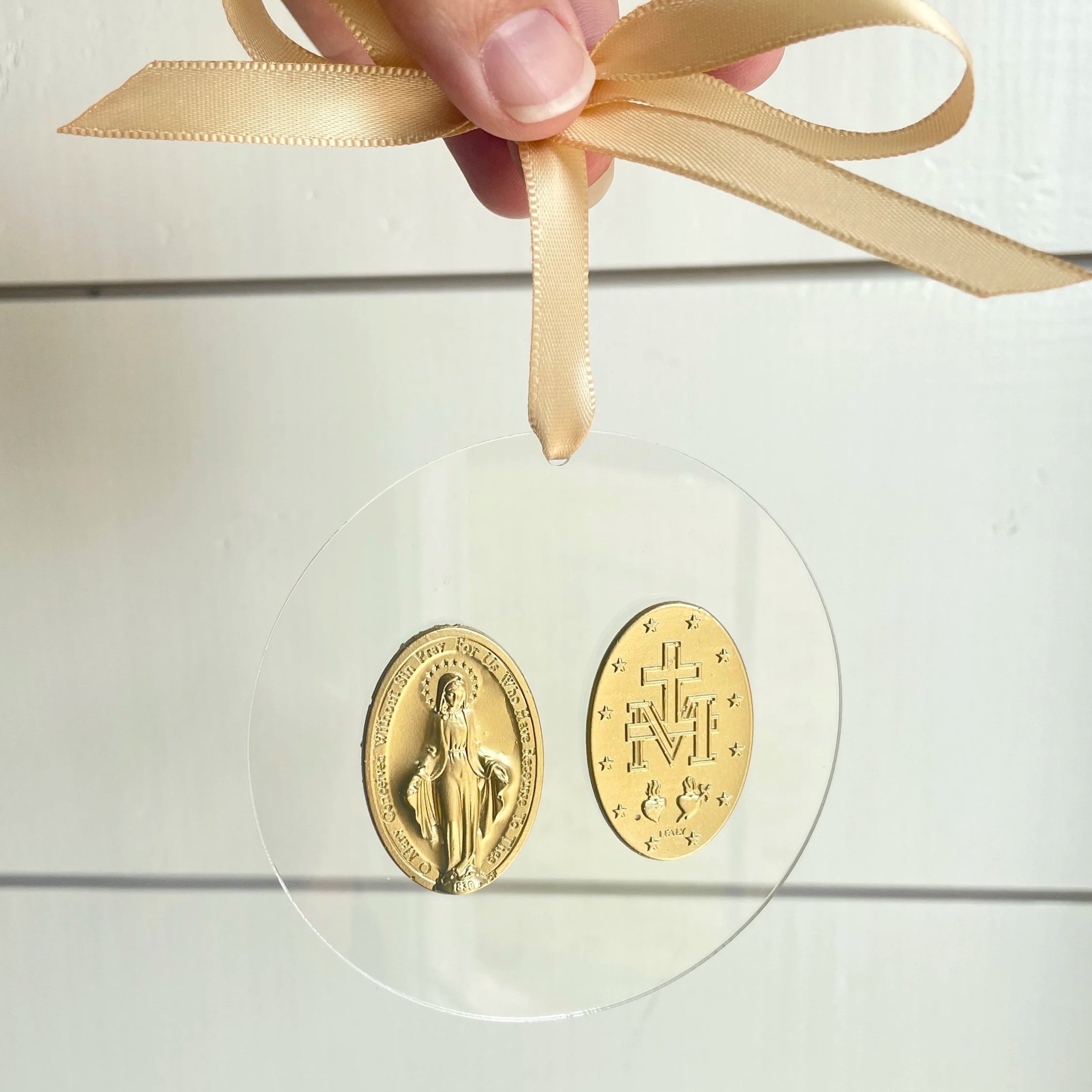 Miraculous Medal Ornament