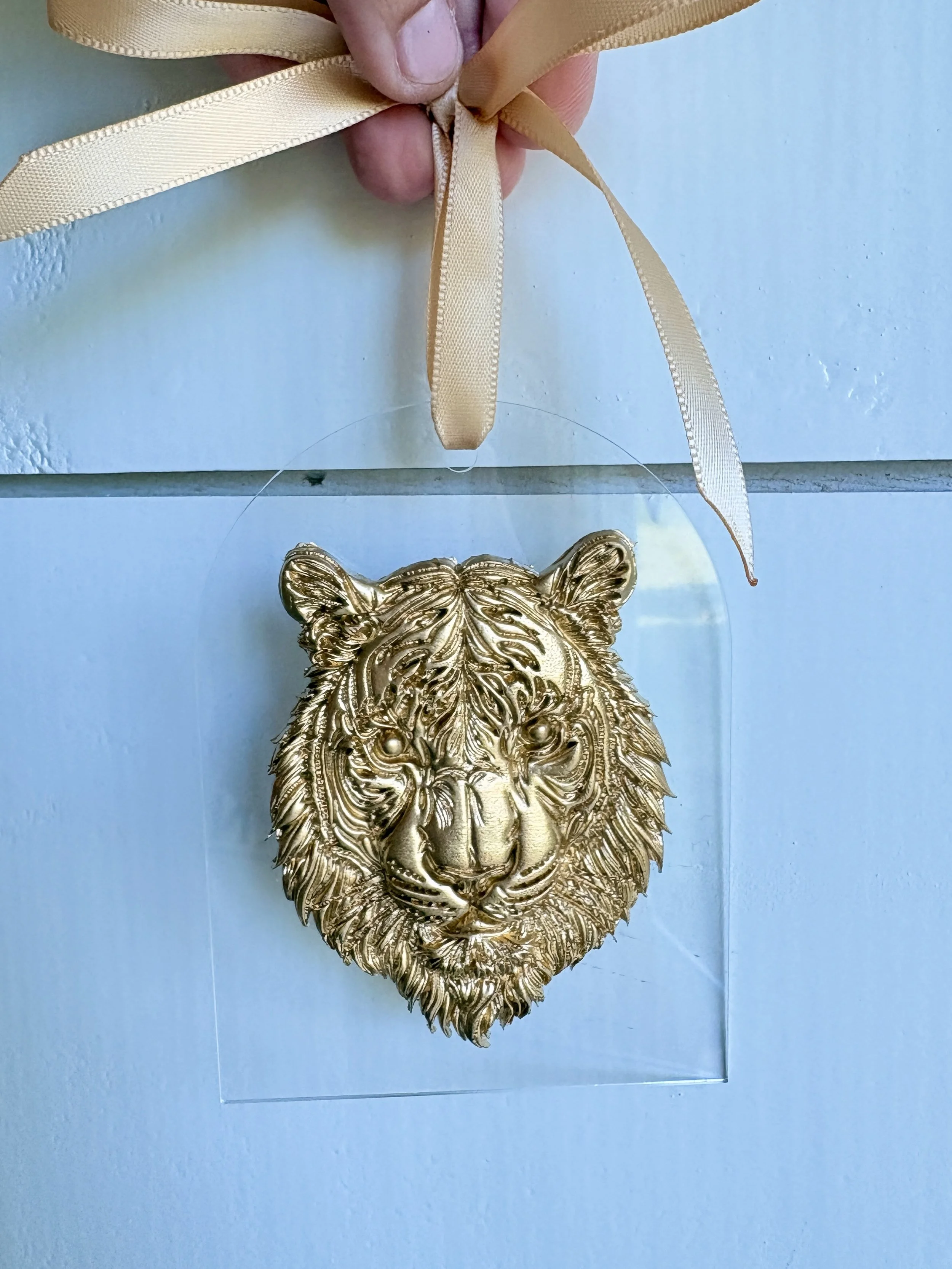 Tiger Head Ornament