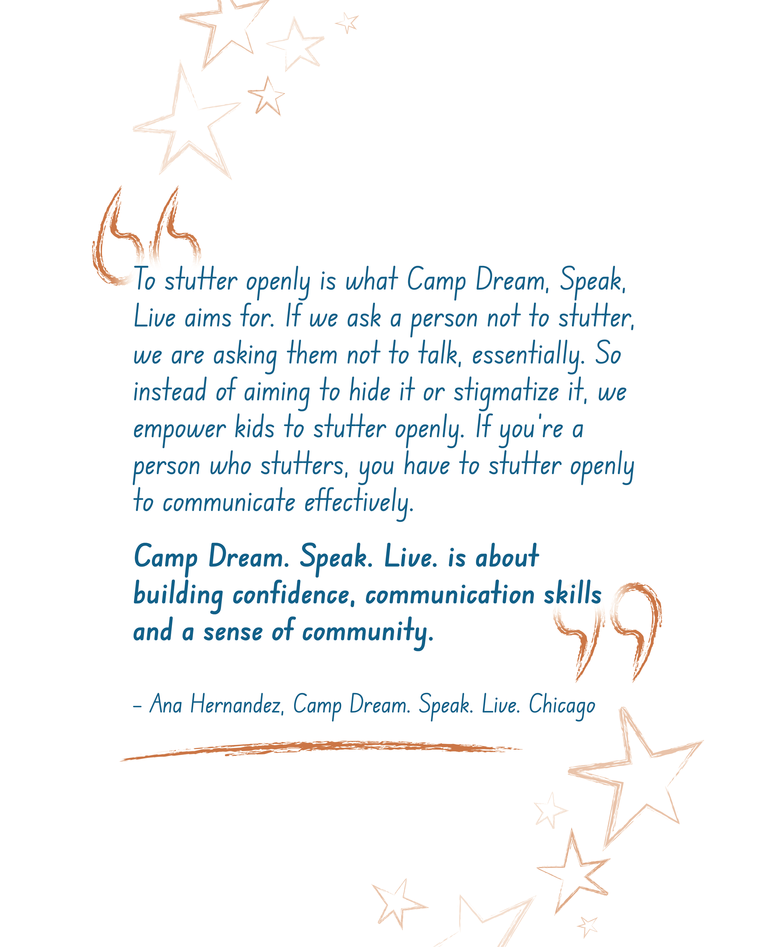  Blank Center for Stuttering Education & Research | Marketing & Design Internship