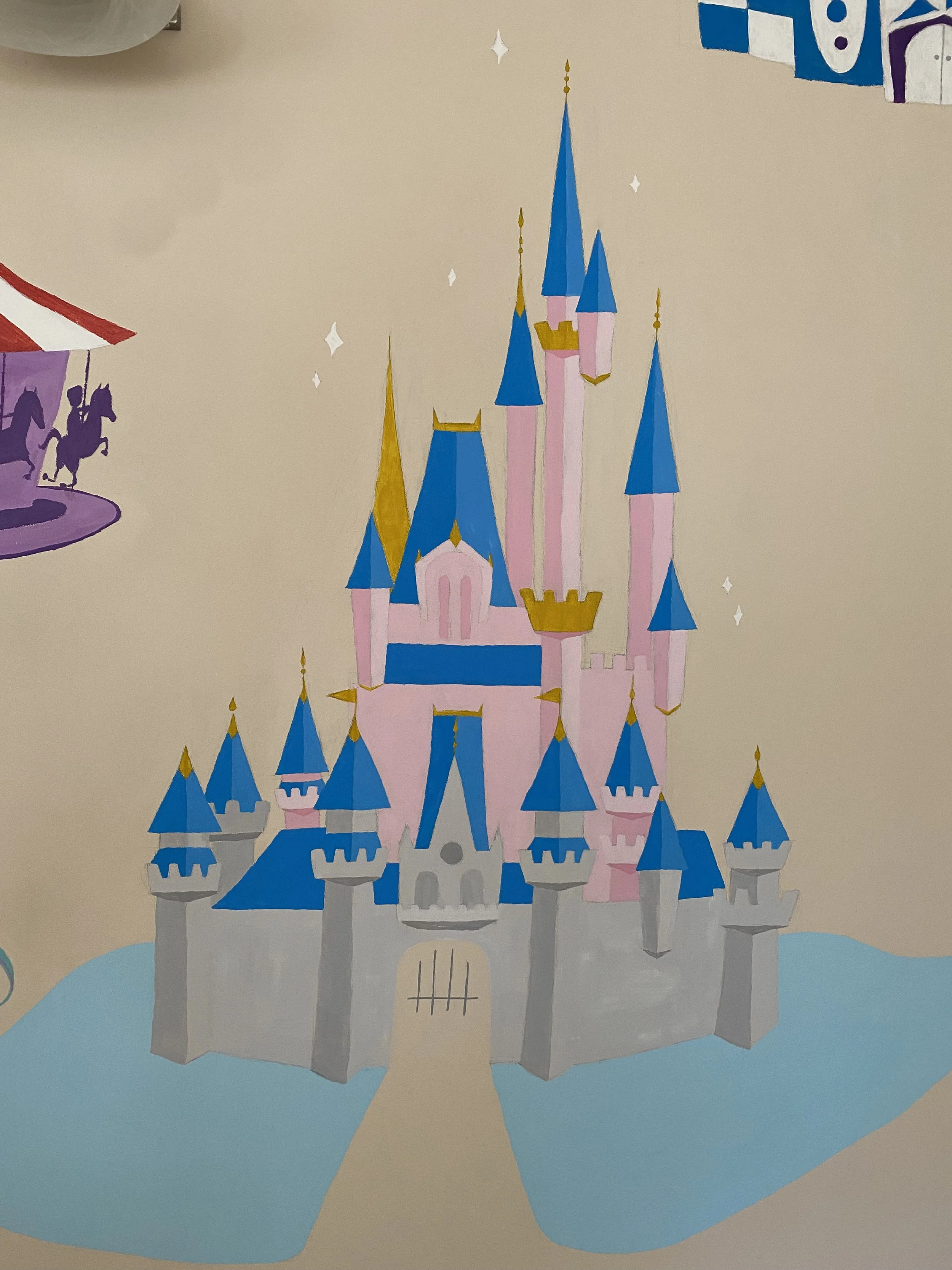 Disneyland Wall Mural