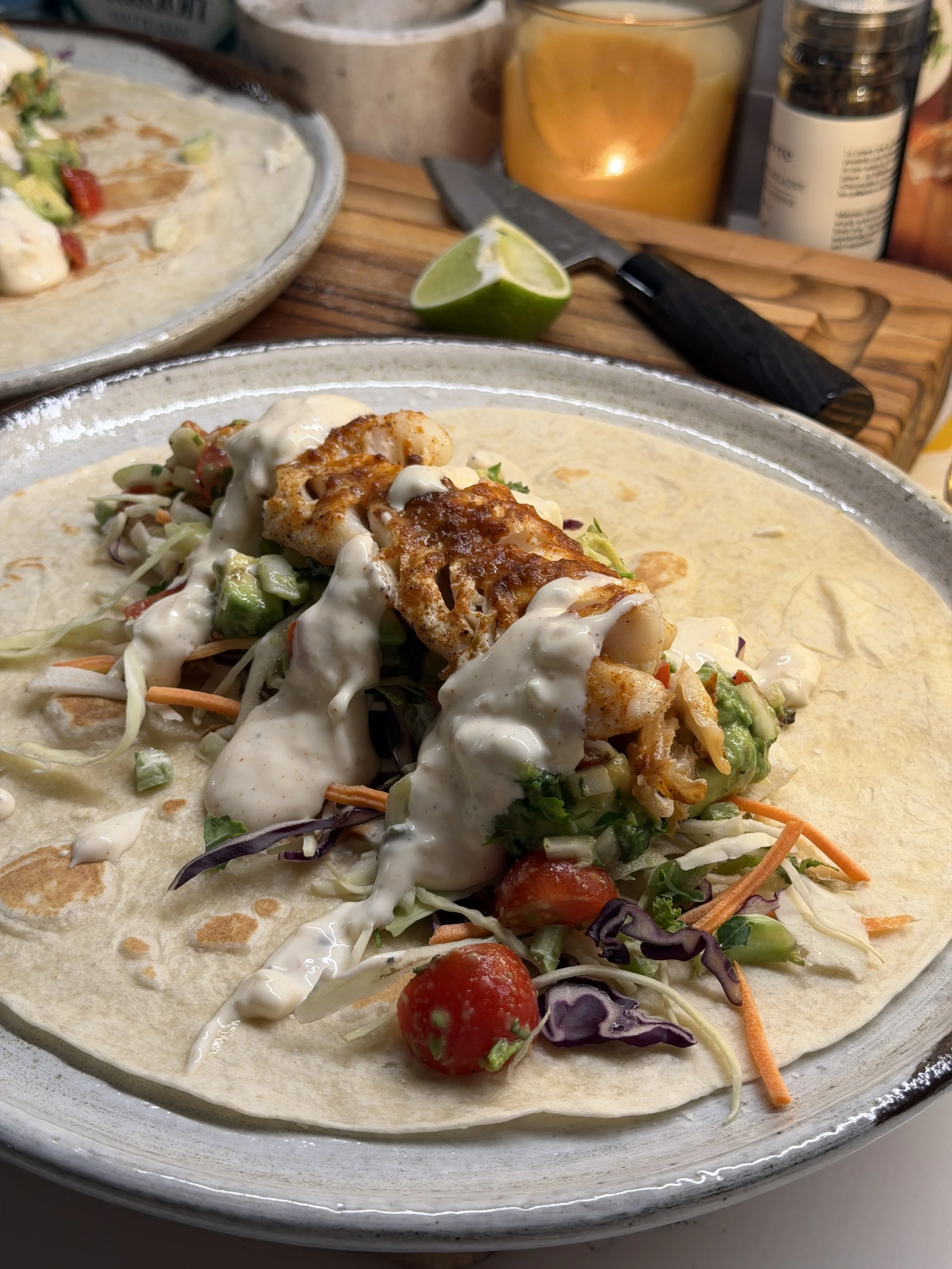 Bright &amp; Zesty Fish Tacos