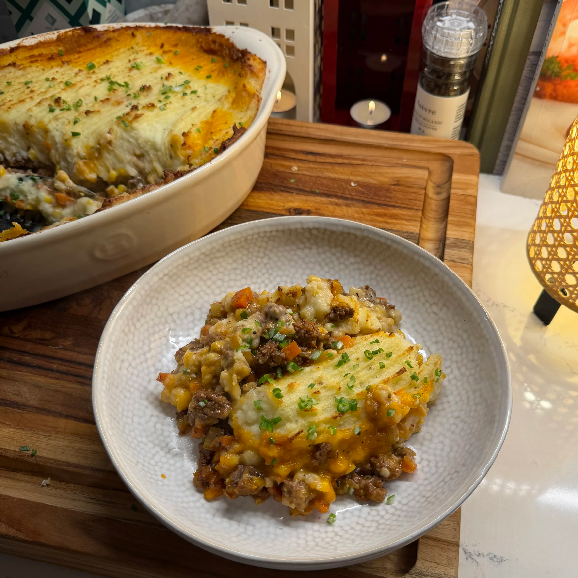Classic Comfort Shepherd’s Pie with Creamed Corn