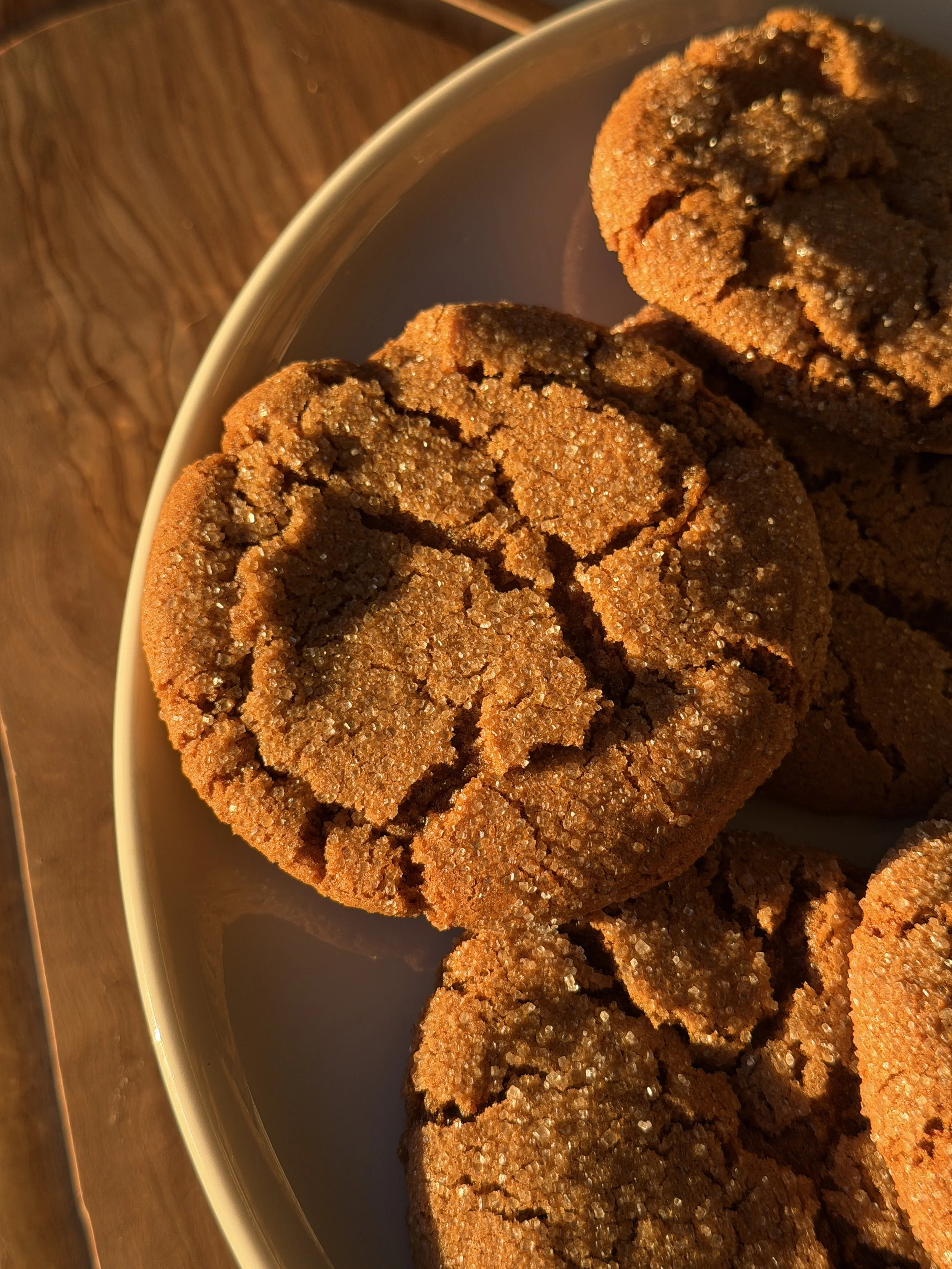 Chewy Ginger Cookies