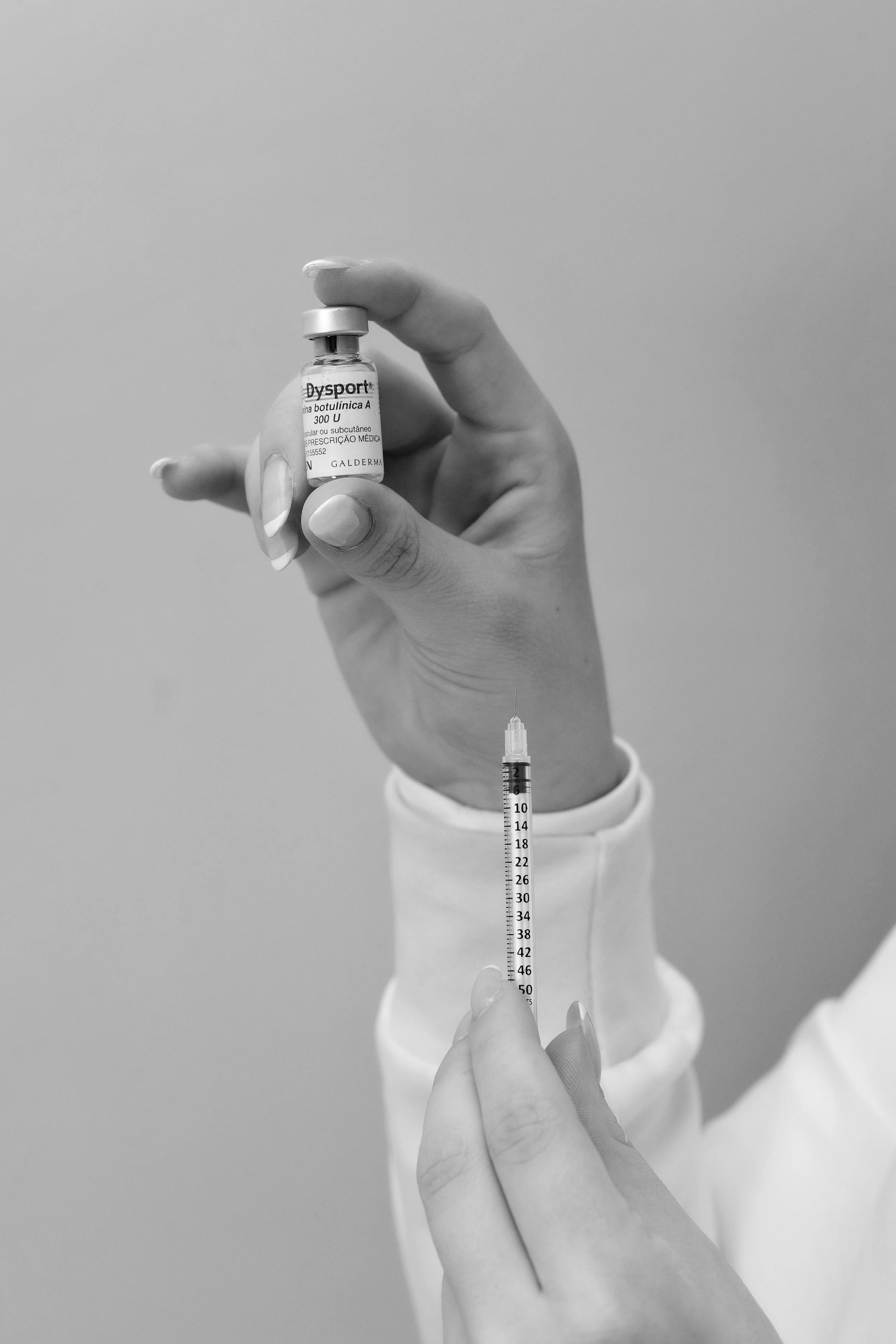 Botox cosmetic injectable used for anti-aging and wrinkle relaxation