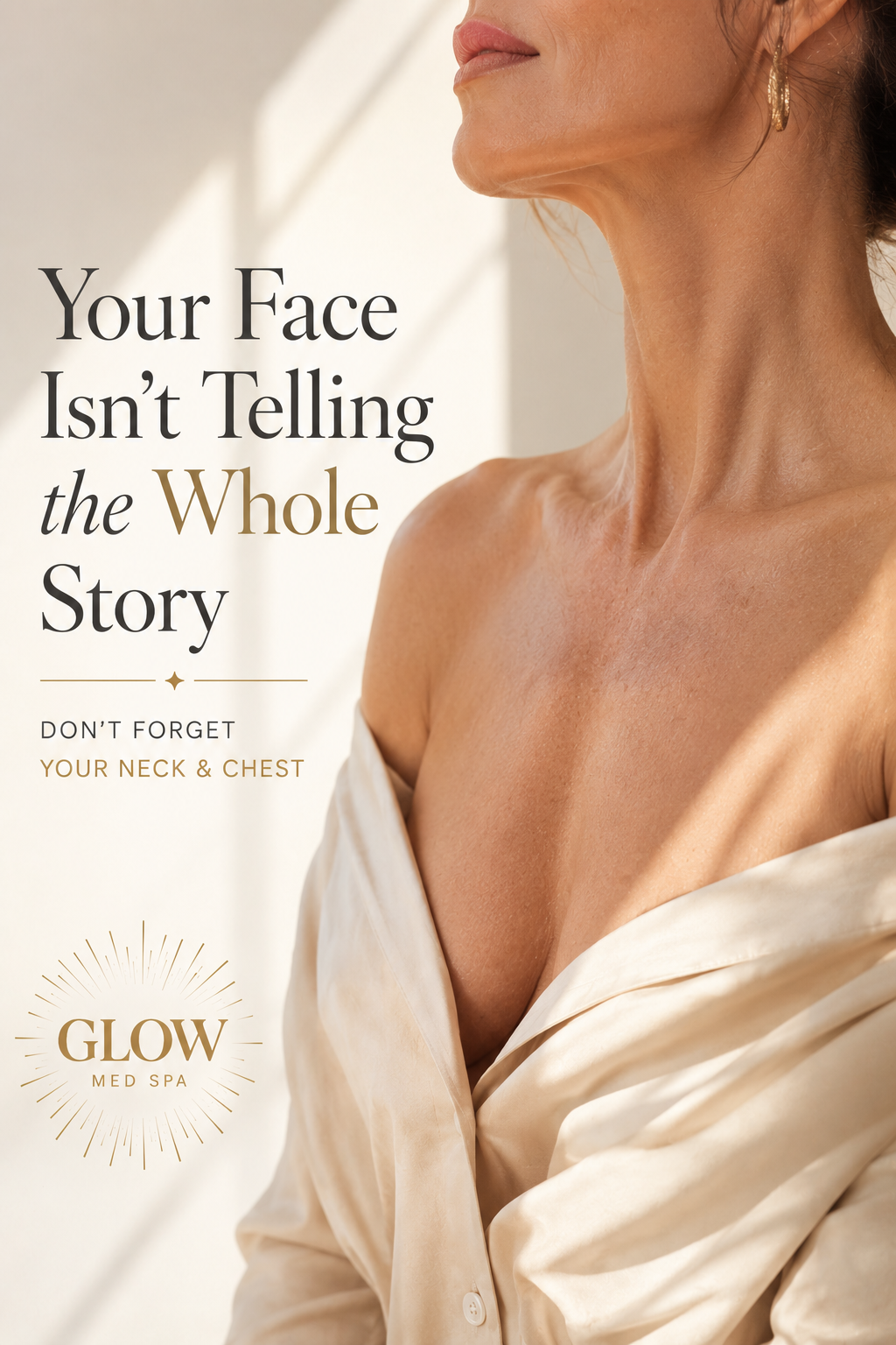 Why Your Neck and Chest Age Faster Than Your Face