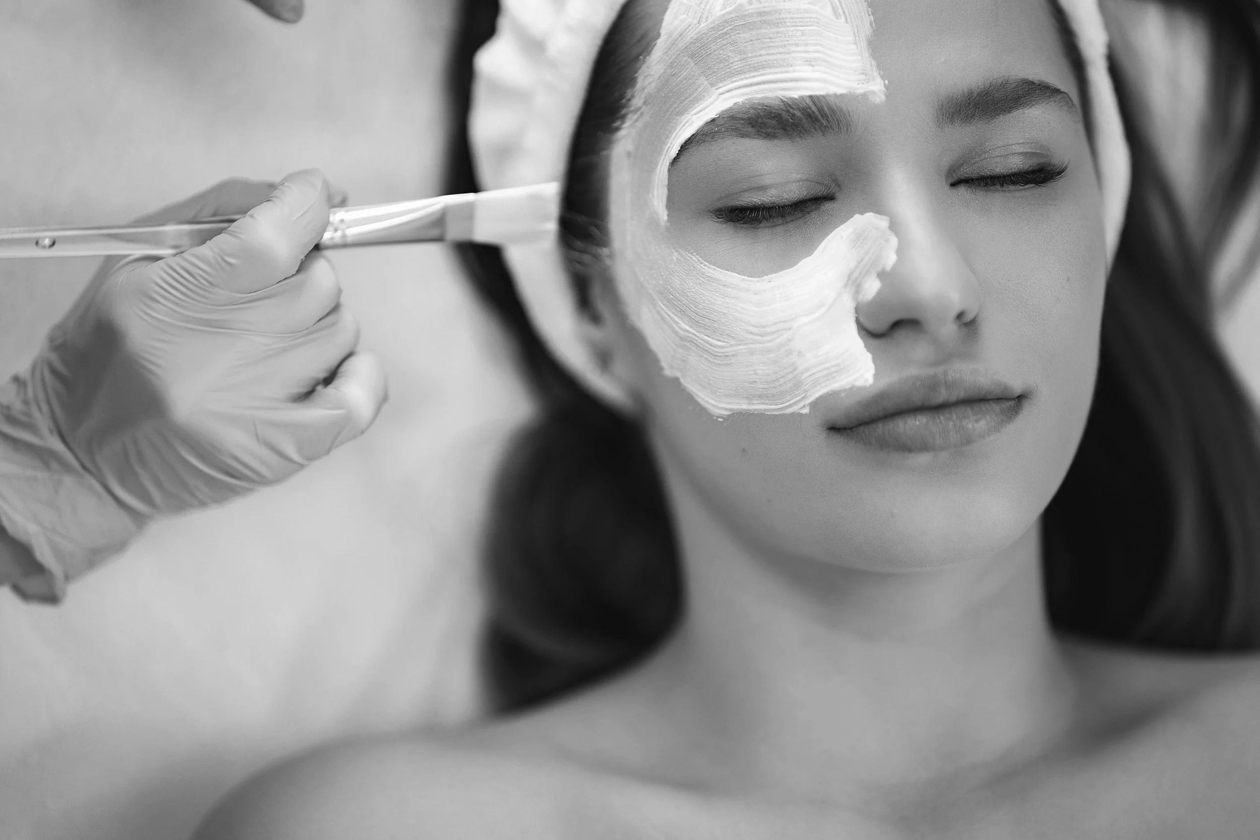 Customized facial treatment for glowing, healthy skin at Glow Med Spa