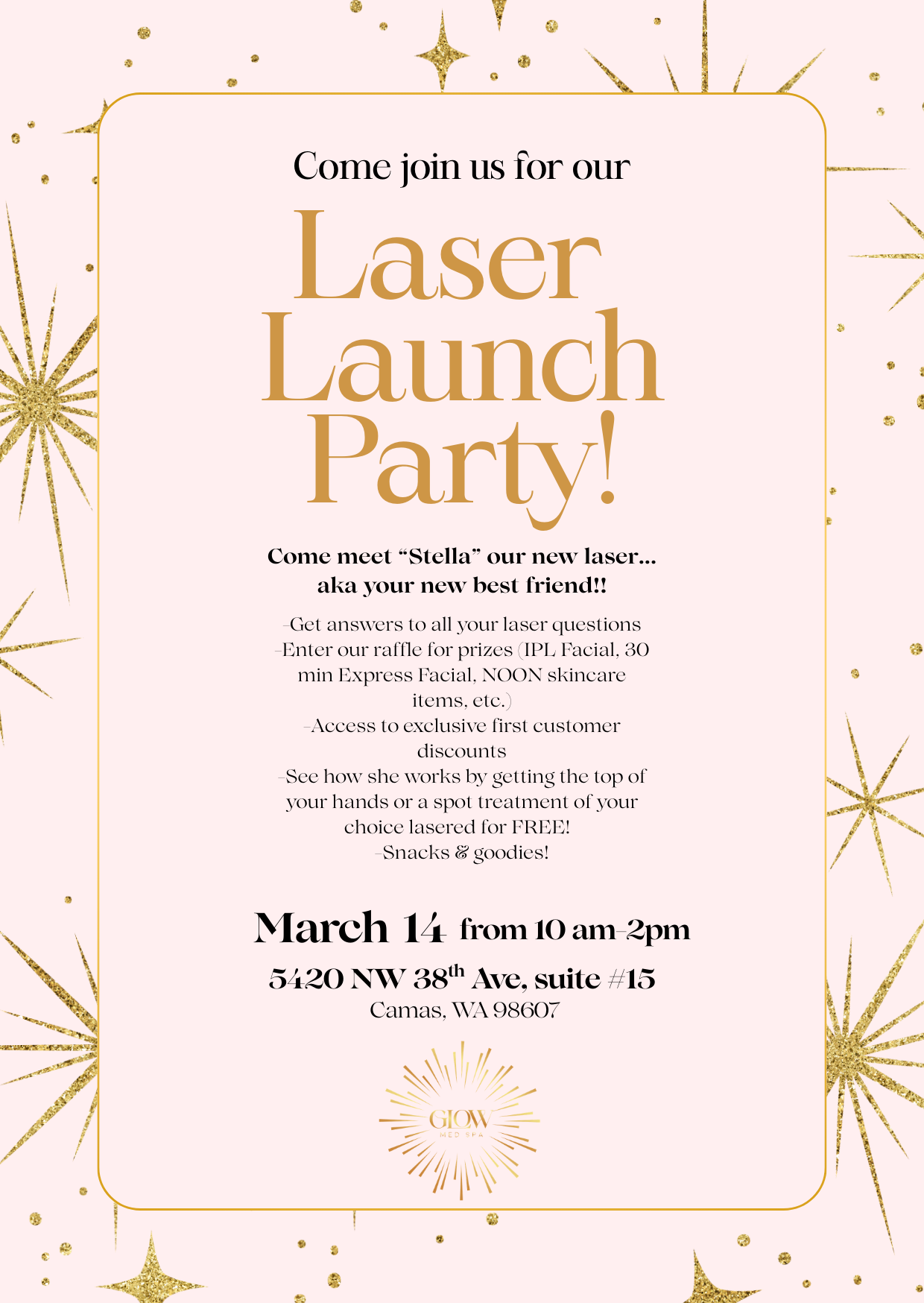 Laser Launch Party