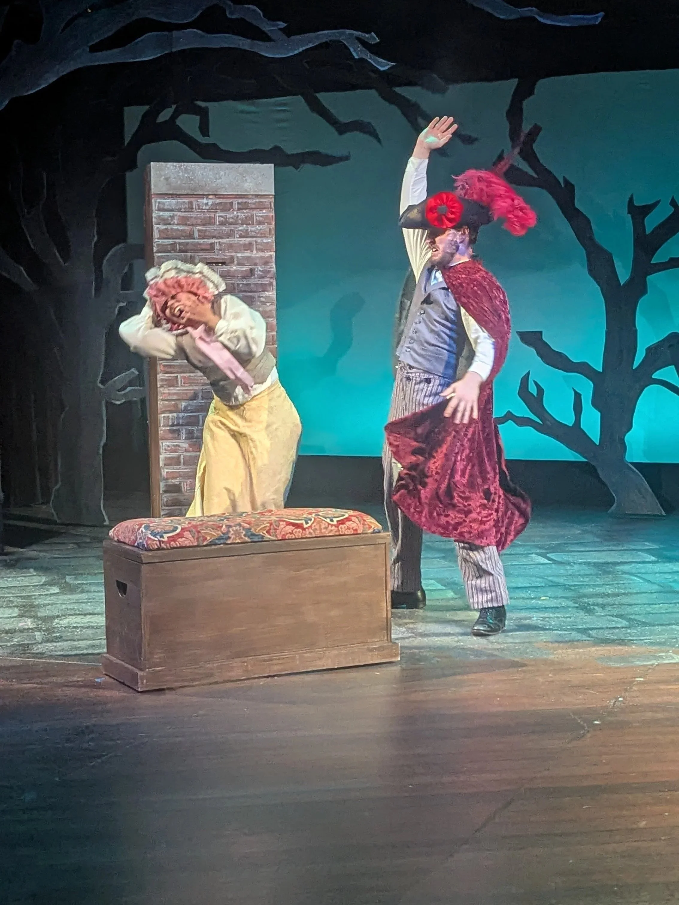 Actor #2 in Baskerville at Cortland Repertory Theater - Photo Credit: Benjamin Wells