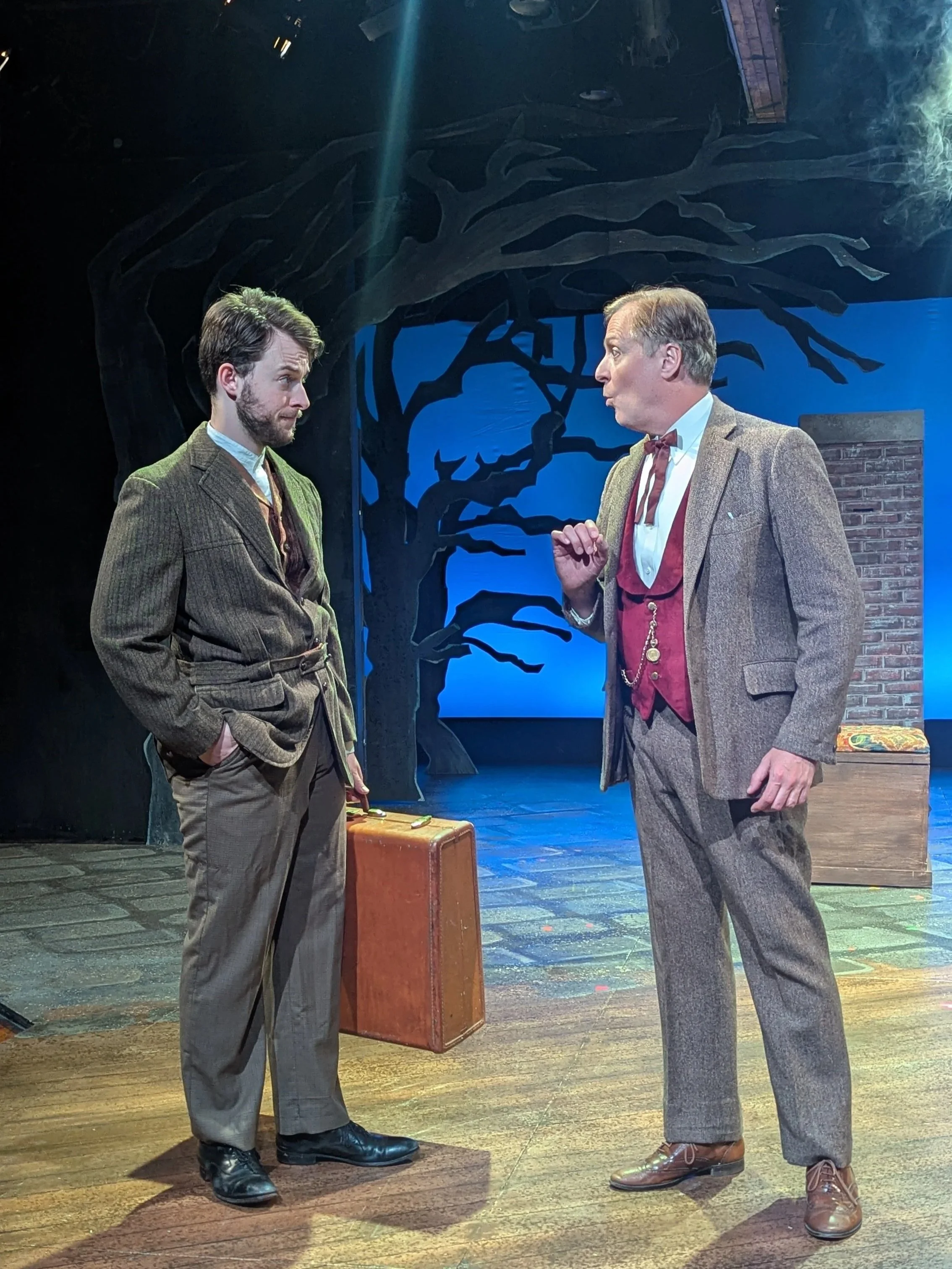 Actor #2 in Baskerville at Cortland Repertory Theater - Photo Credit: Benjamin Wells