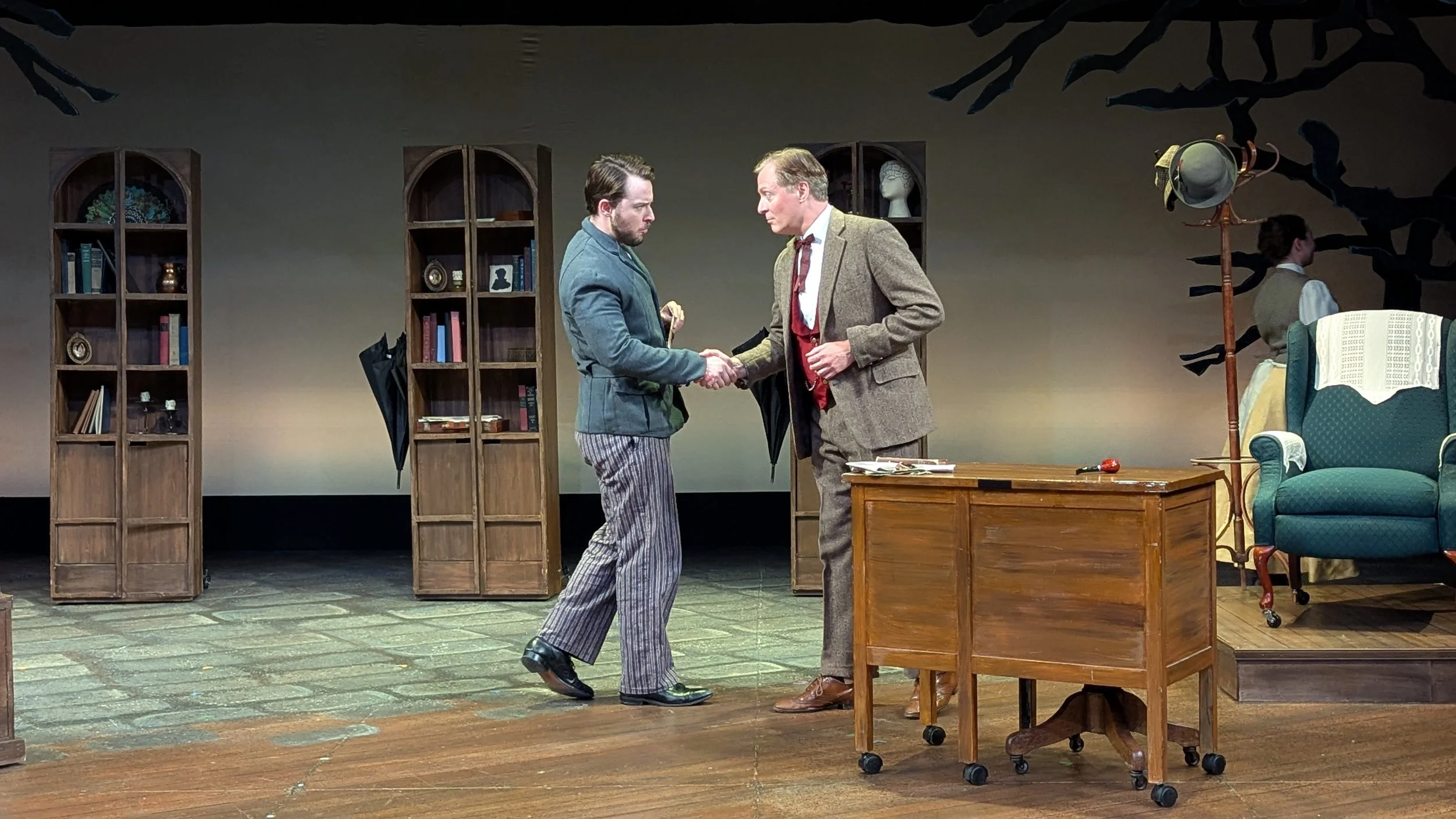 Actor #2 in Baskerville at Cortland Repertory Theater - Photo Credit: Benjamin Wells