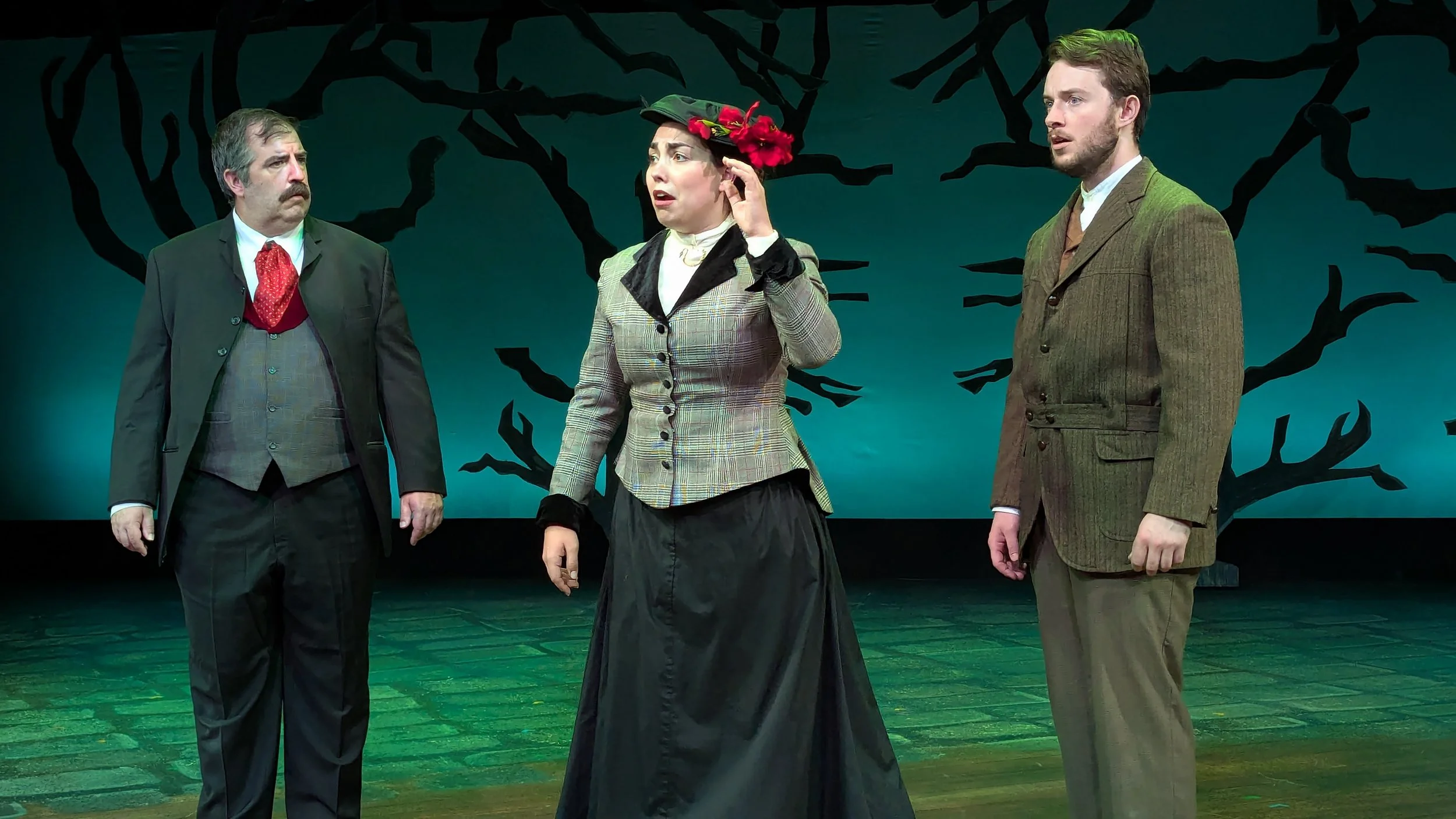 Actor #2 in Baskerville at Cortland Repertory Theater - Photo Credit: Benjamin Wells
