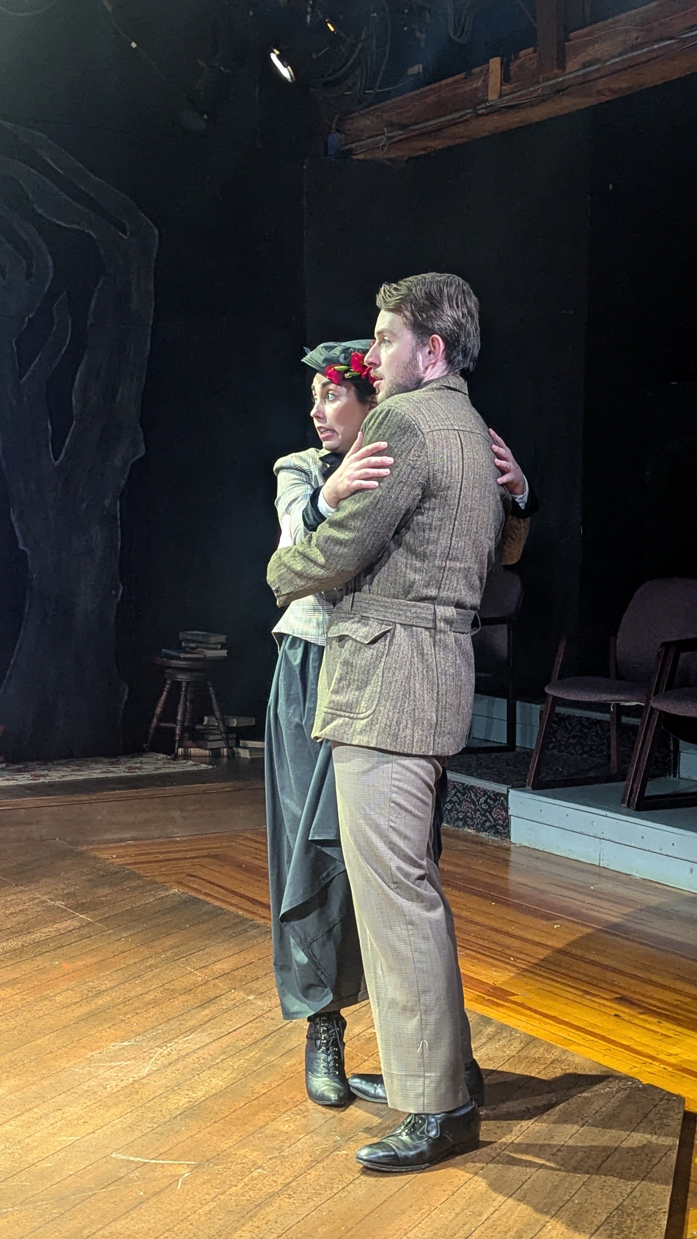 Actor #2 in Baskerville at Cortland Repertory Theater - Photo Credit: Benjamin Wells
