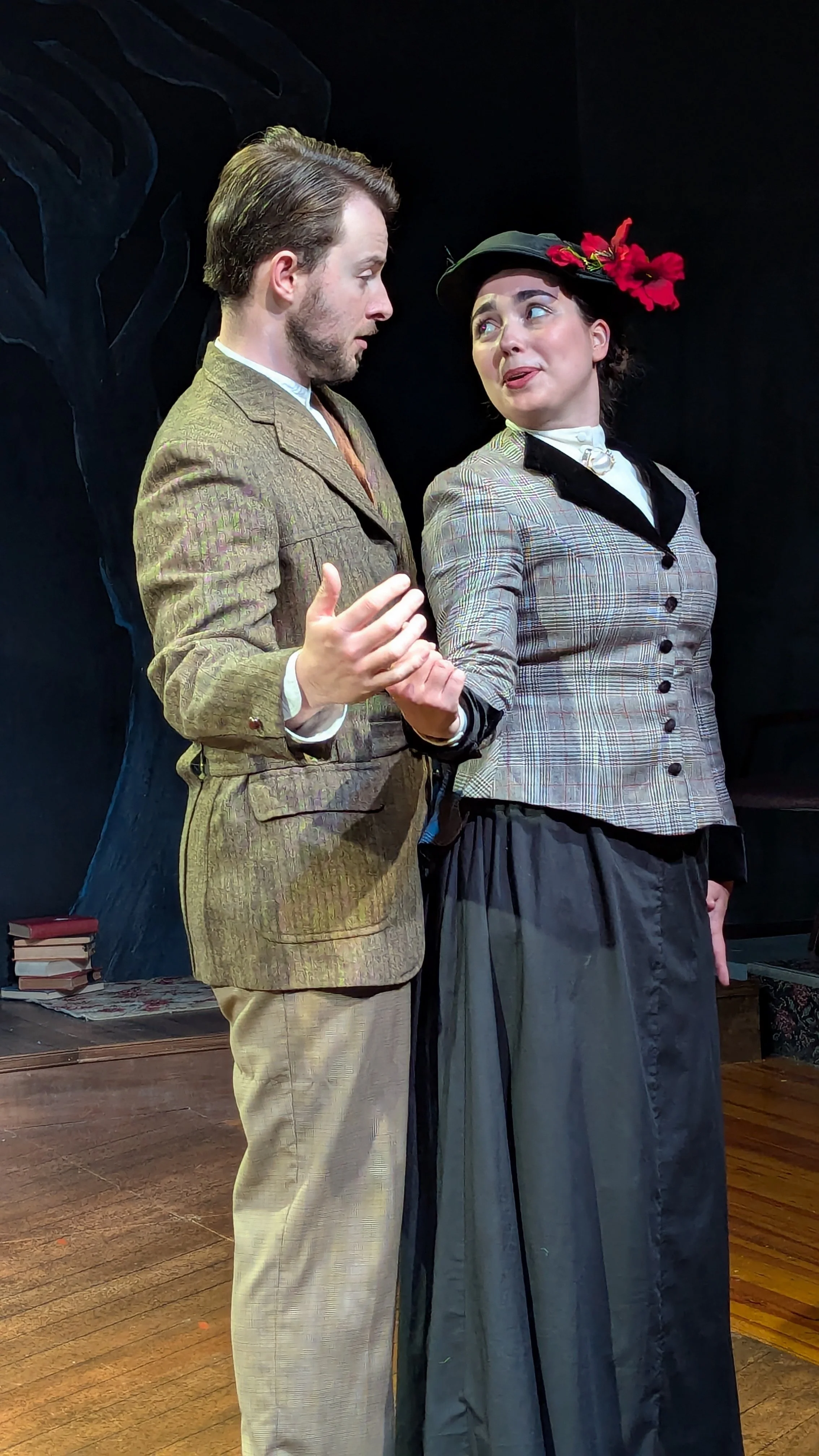 Actor #2 in Baskerville at Cortland Repertory Theater - Photo Credit: Benjamin Wells