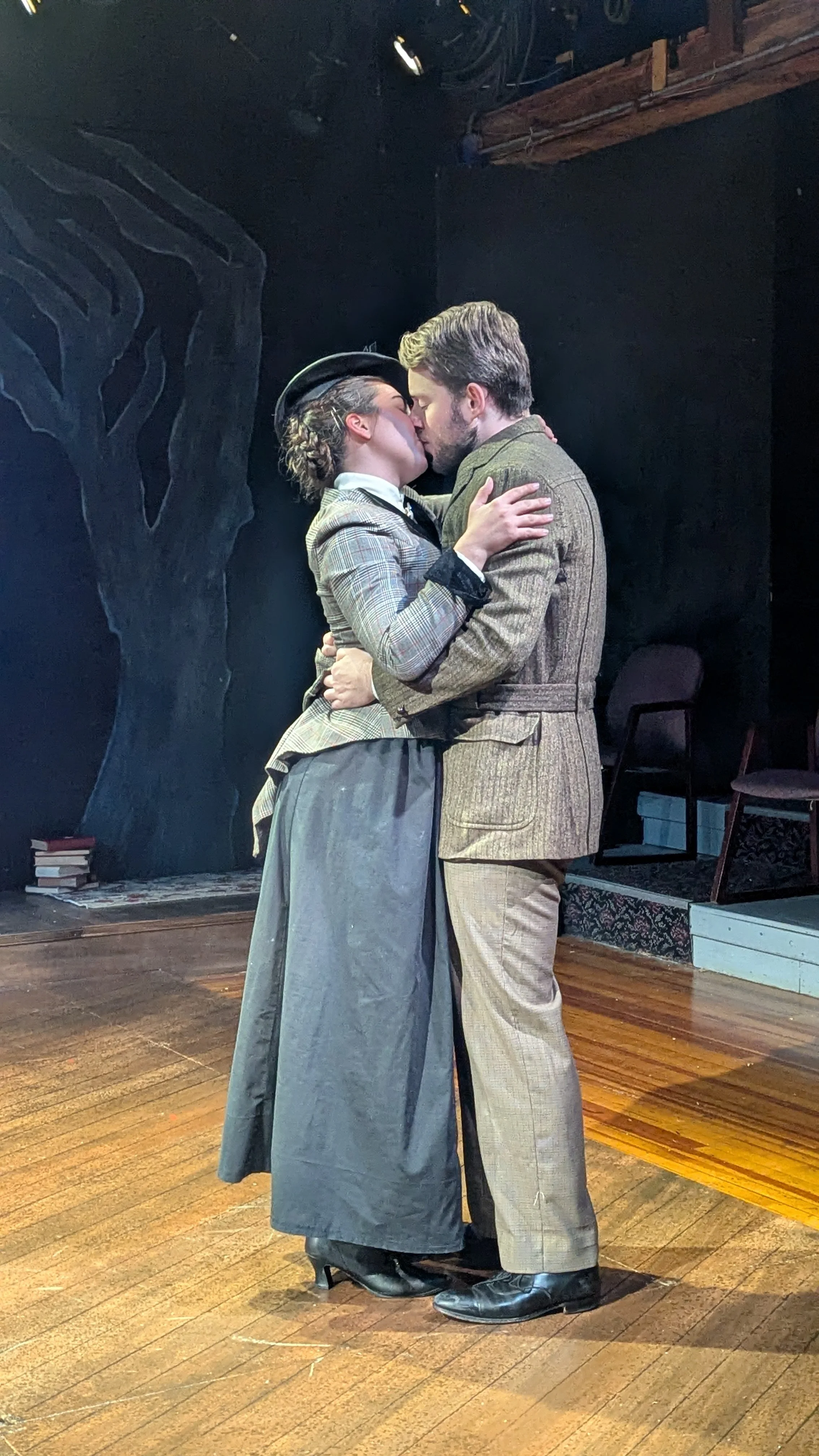 Actor #2 in Baskerville at Cortland Repertory Theater - Photo Credit: Benjamin Wells
