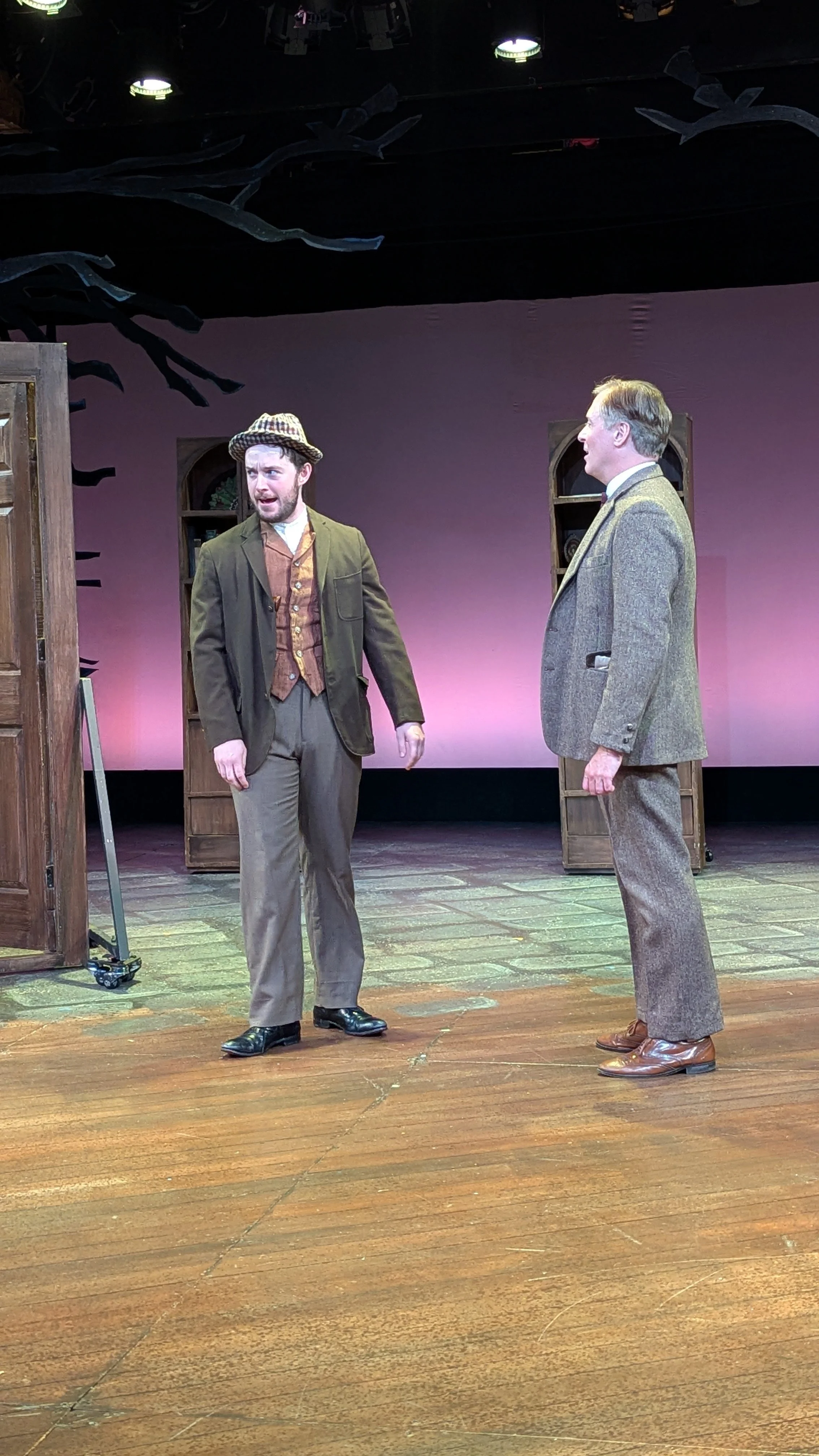 Actor #2 in Baskerville at Cortland Repertory Theater - Photo Credit: Benjamin Wells