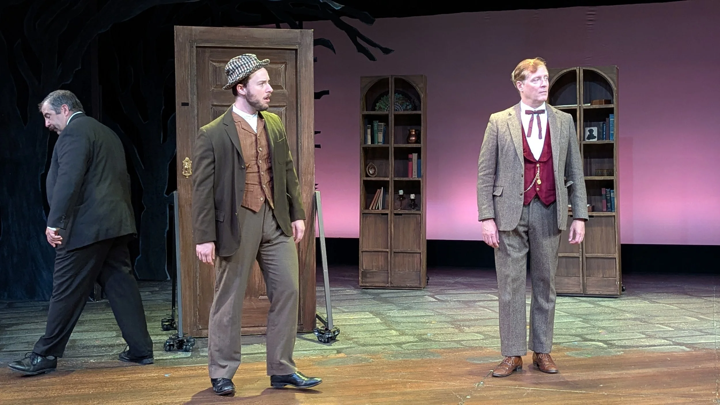 Actor #2 in Baskerville at Cortland Repertory Theater - Photo Credit: Benjamin Wells