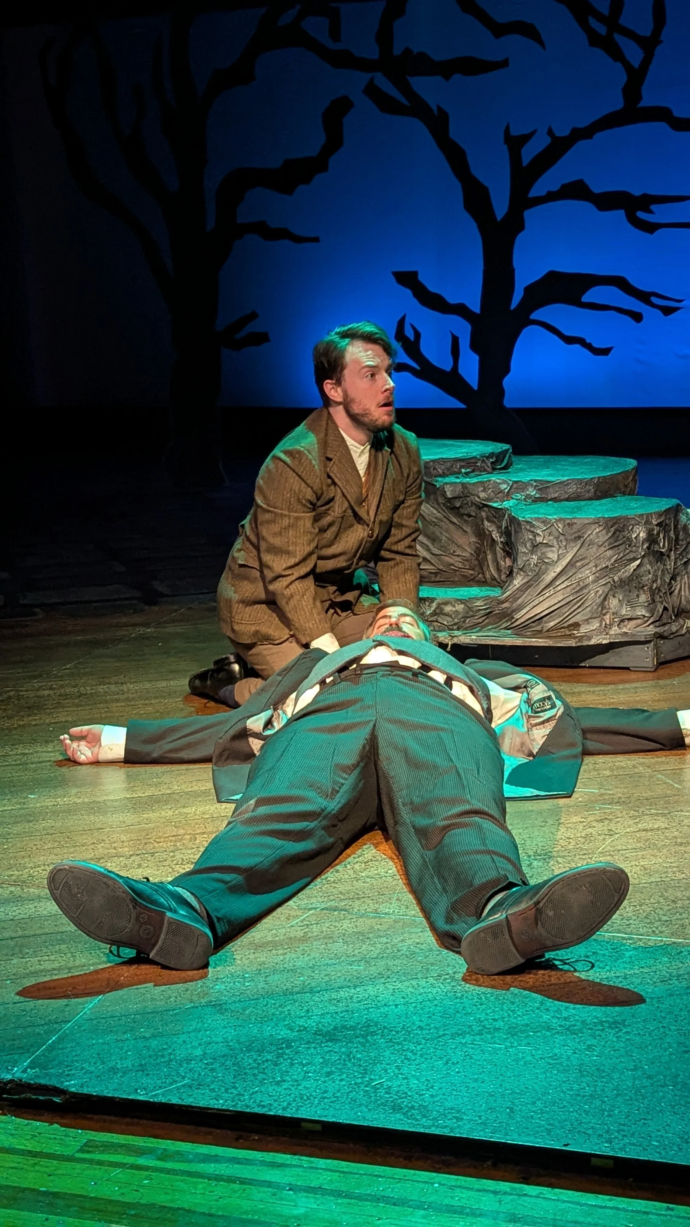 Actor #2 in Baskerville at Cortland Repertory Theater - Photo Credit: Benjamin Wells