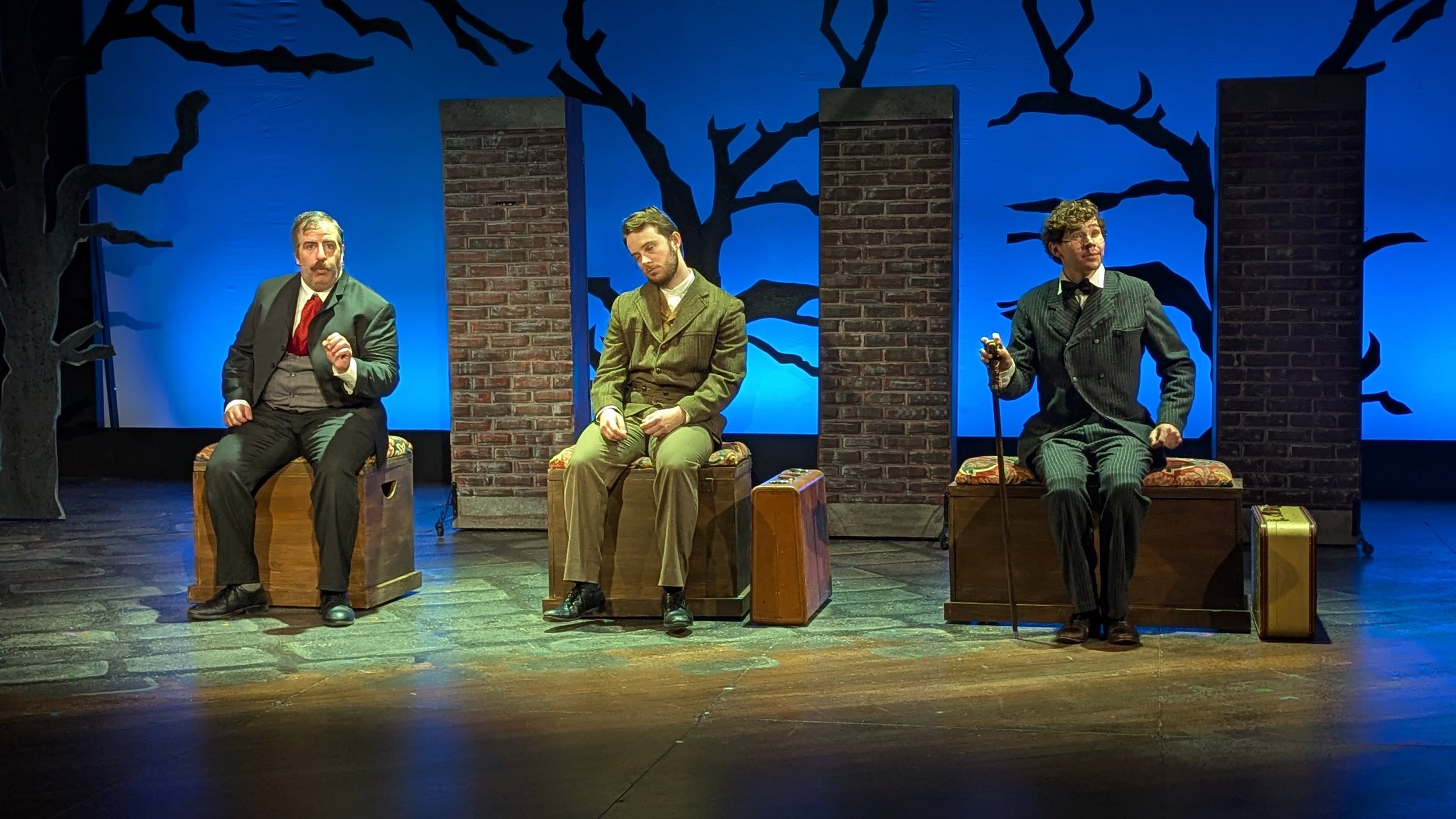 Actor #2 in Baskerville at Cortland Repertory Theater - Photo Credit: Benjamin Wells