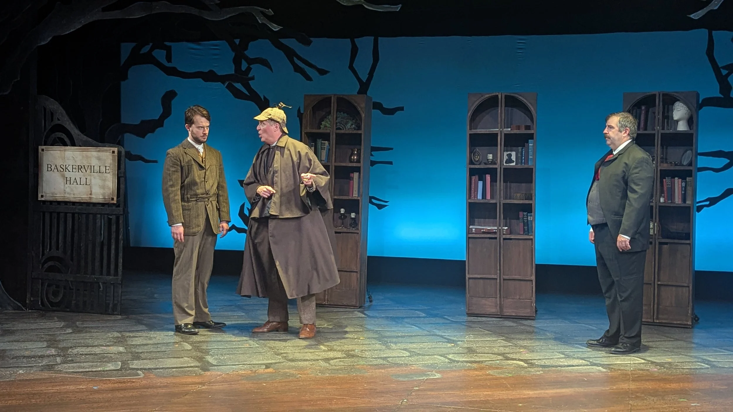 Actor #2 in Baskerville at Cortland Repertory Theater - Photo Credit: Benjamin Wells