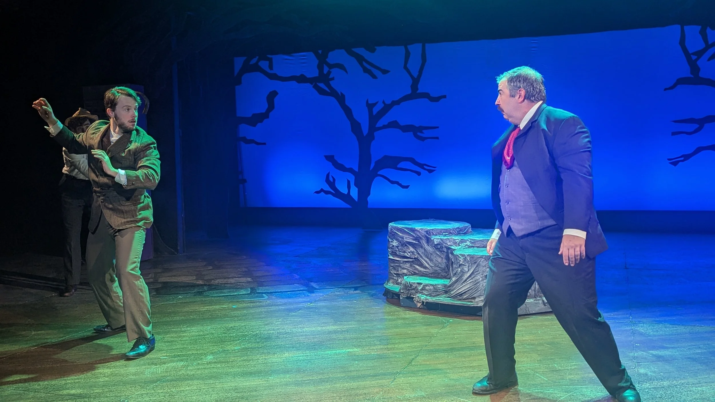Actor #2 in Baskerville at Cortland Repertory Theater - Photo Credit: Benjamin Wells