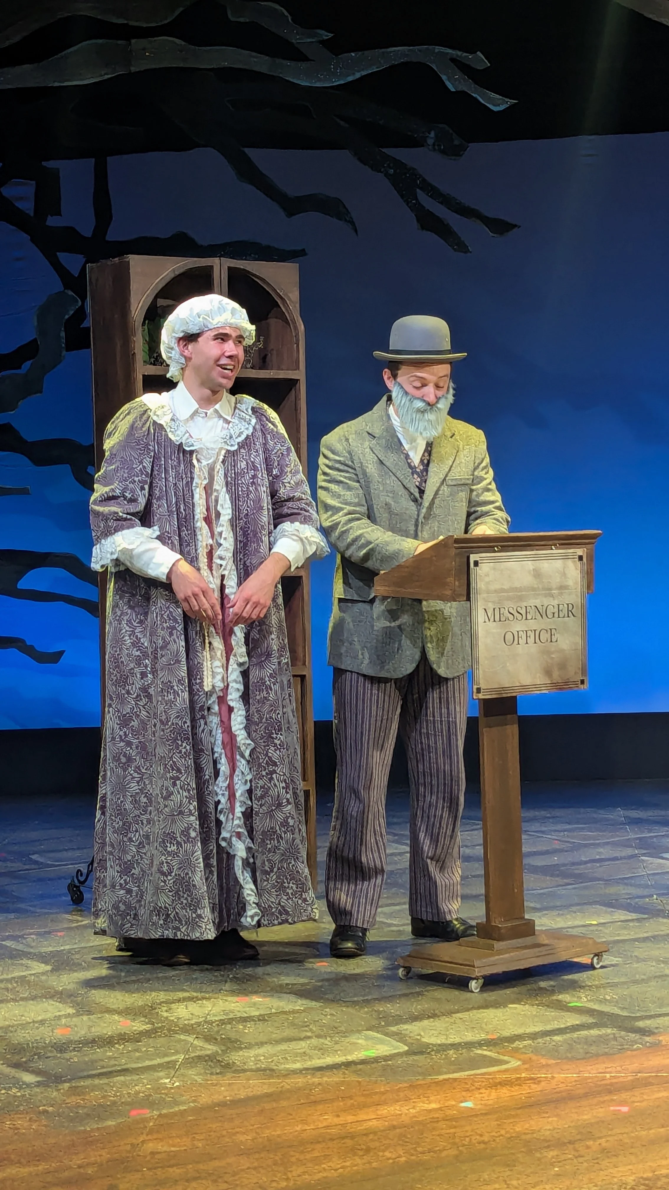 Actor #2 in Baskerville at Cortland Repertory Theater - Photo Credit: Benjamin Wells