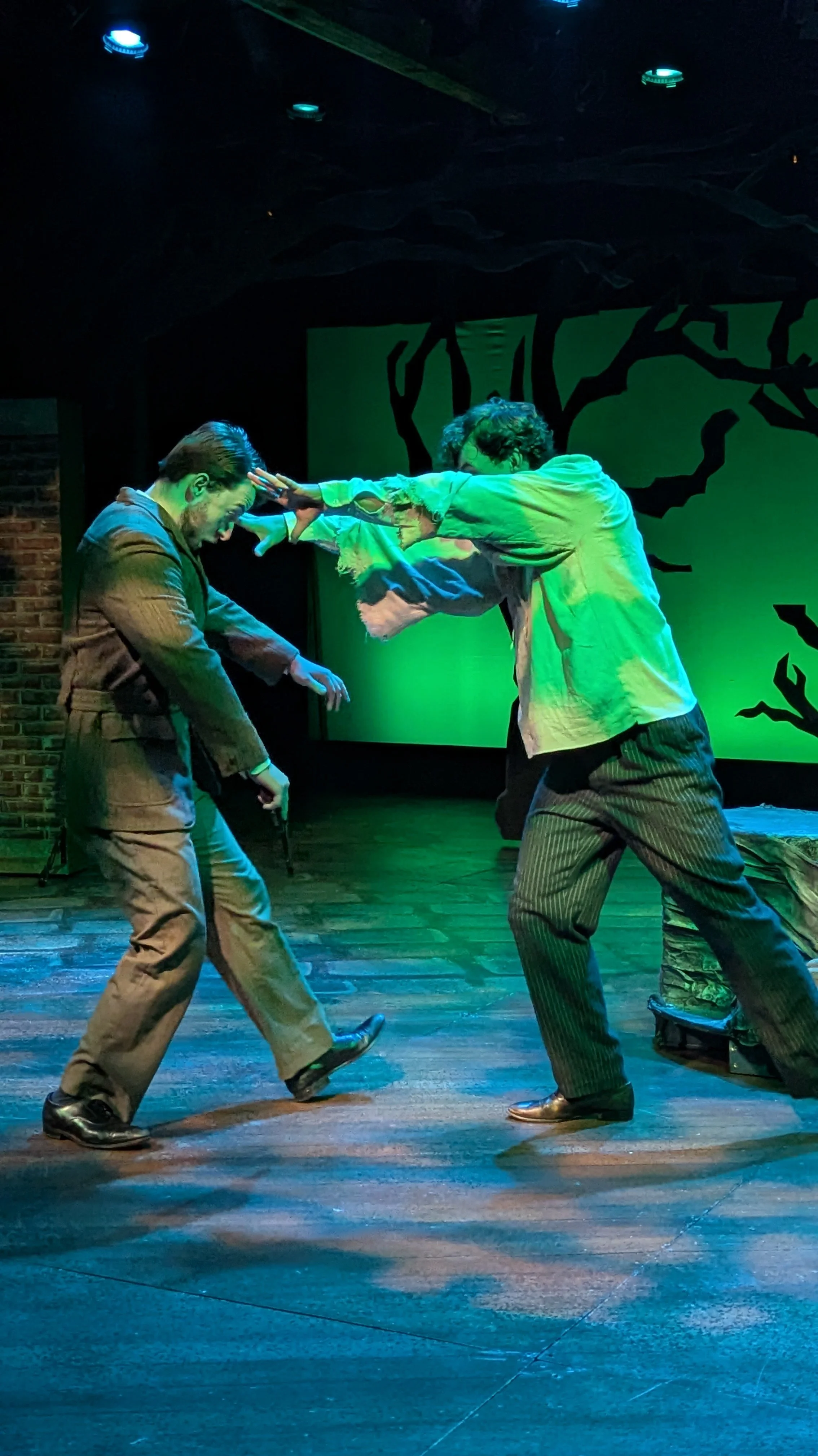 Actor #2 in Baskerville at Cortland Repertory Theater - Photo Credit: Benjamin Wells