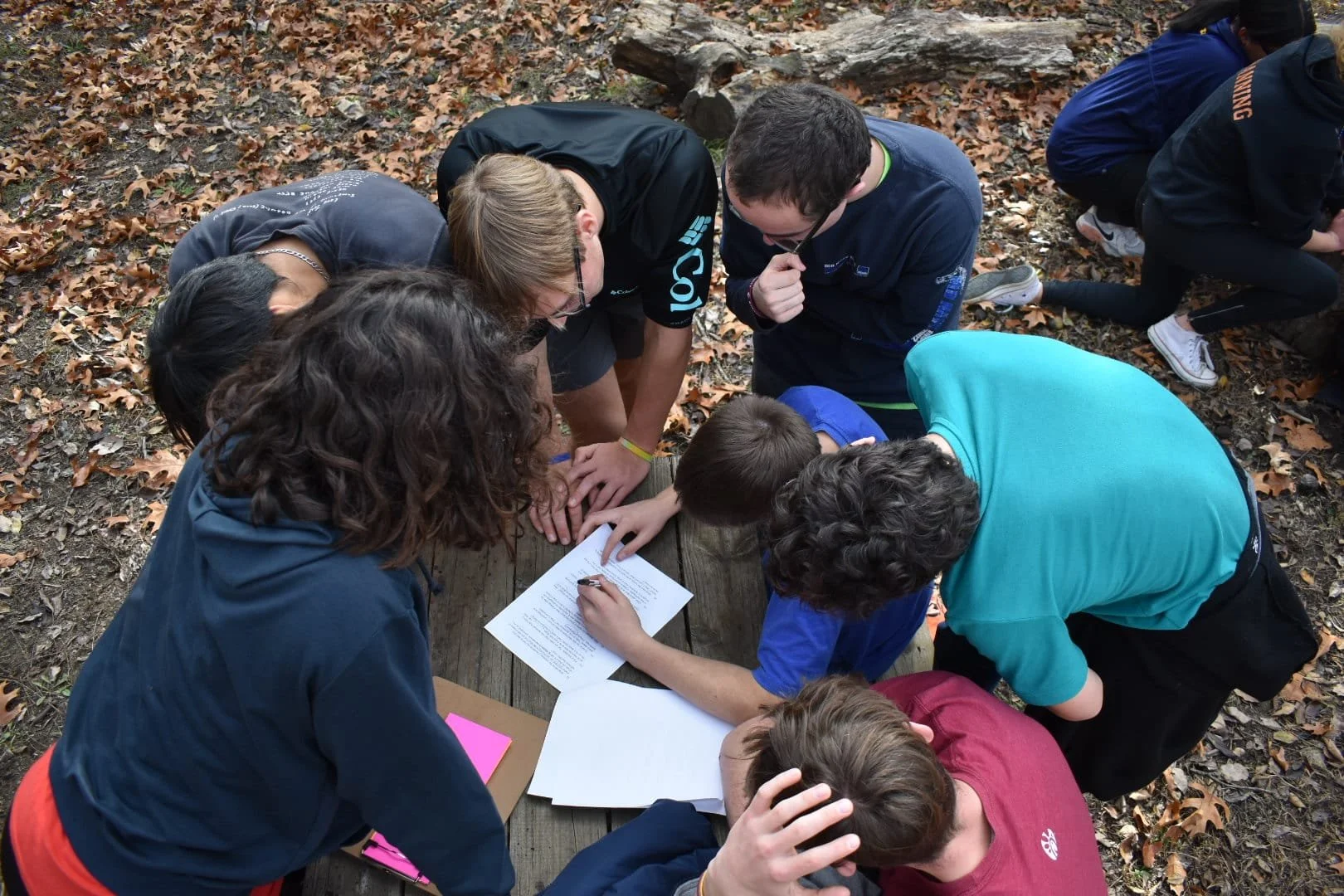 Fall Retreat 2023 Photo Verus Defero Working Together.jpg