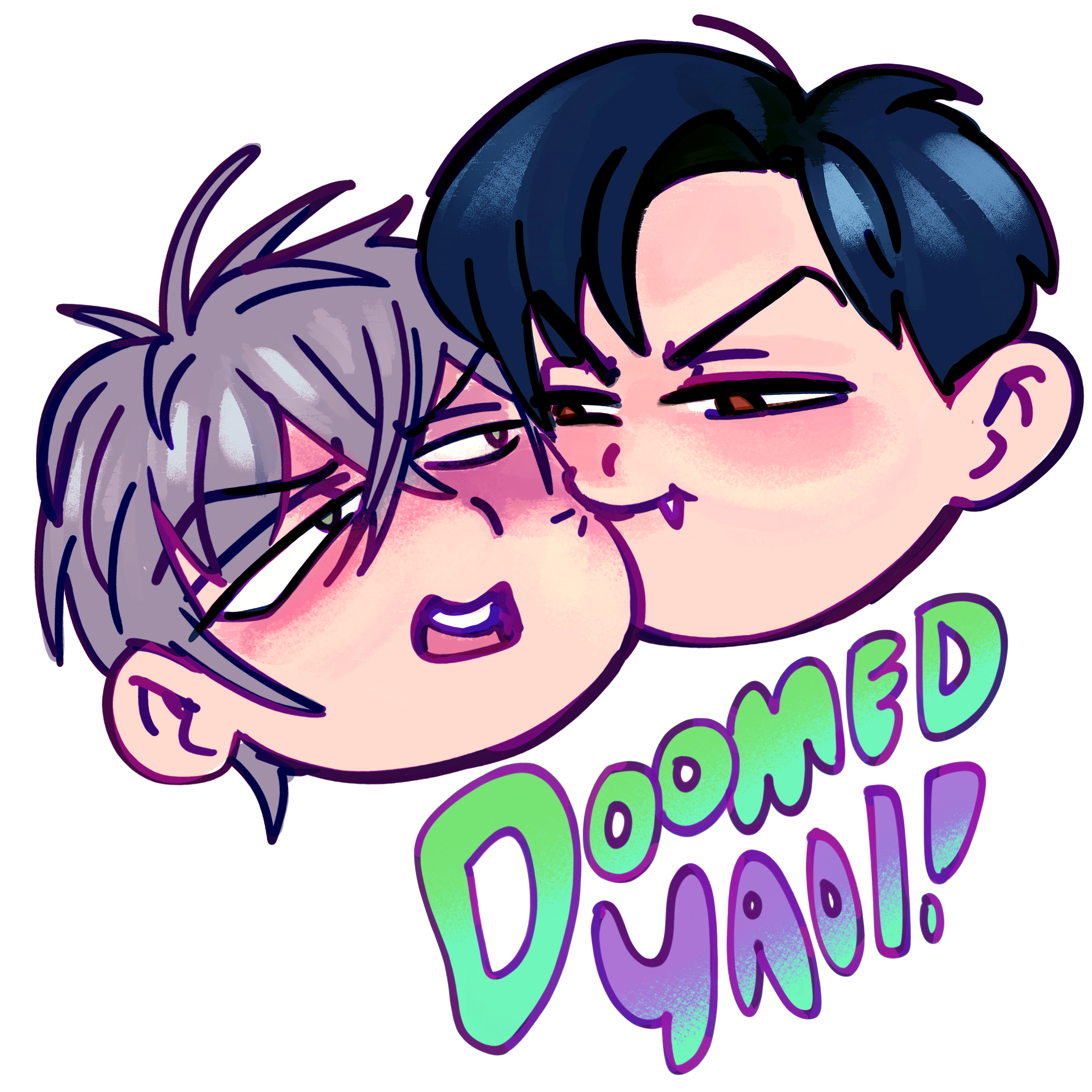 ivan till chibi stickers  doomed yaoi sticker.png
