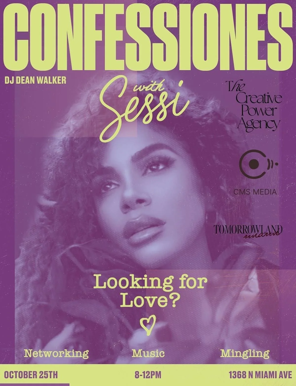 Miami, get ready. This Saturday, Oct. 25th, we are hosting CONFESSIONES, an exclusive night with global artist @sessiofficial!

This isn&rsquo;t just a party&mdash;it&rsquo;s an immersive experience. We&rsquo;re bringing the fire with amazing drinks 