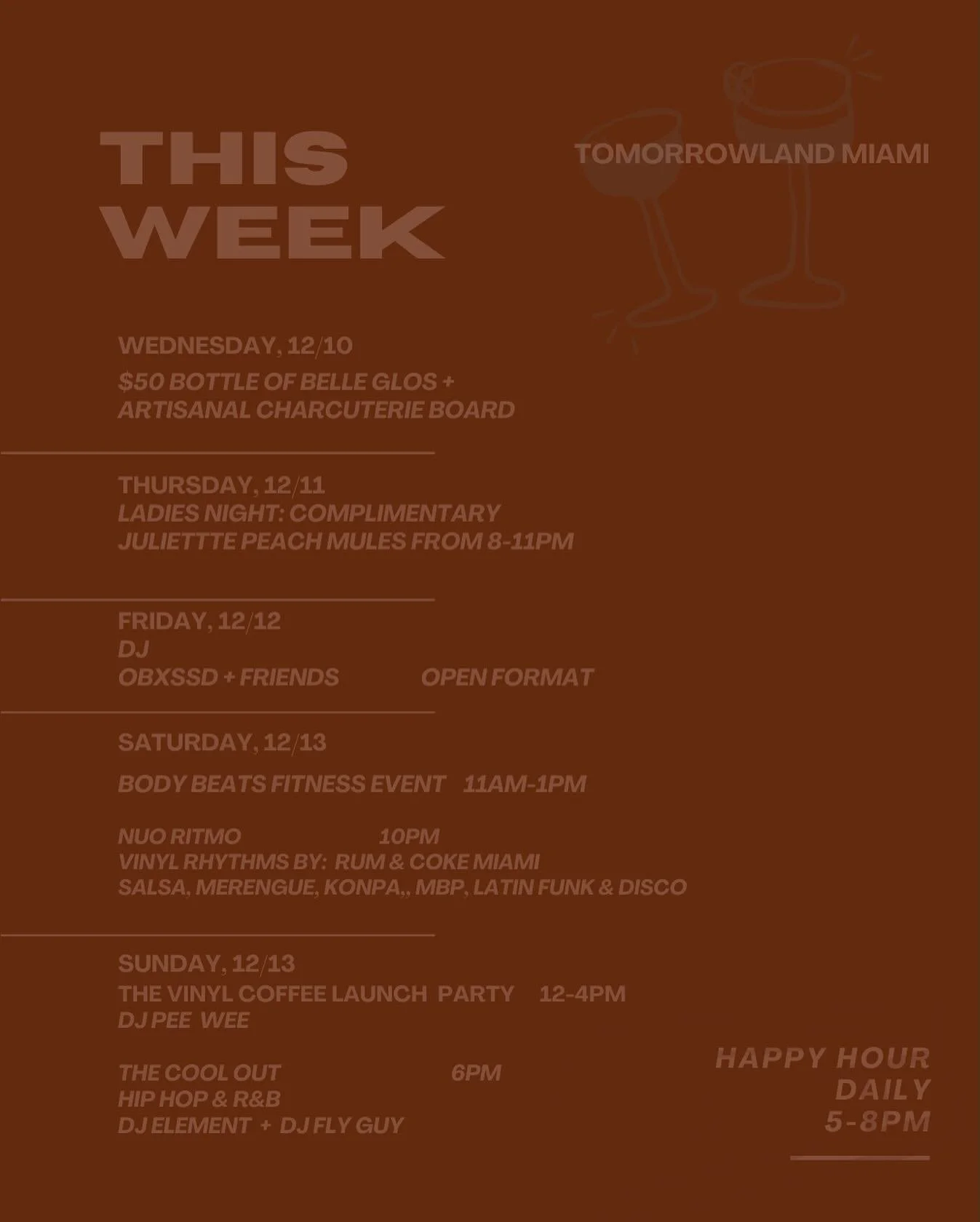 This week&rsquo;s lineup ✨