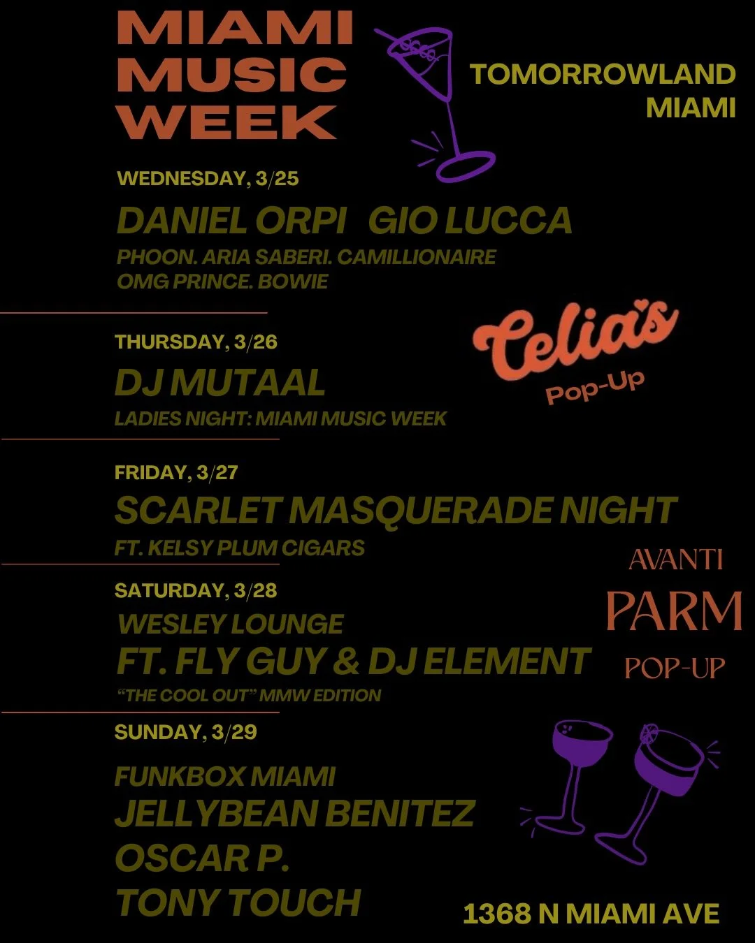 MIAMI MUSIC WEEK 2026

Let&rsquo;s gooooo!!!
