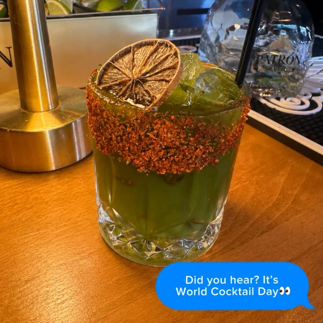 Happy World Cocktail Day Miami! We&rdquo;ll see you at Happy Hour 🍸 #tomorrowlandmiami #miamicocktails #cocktailbar #worldcocktailday